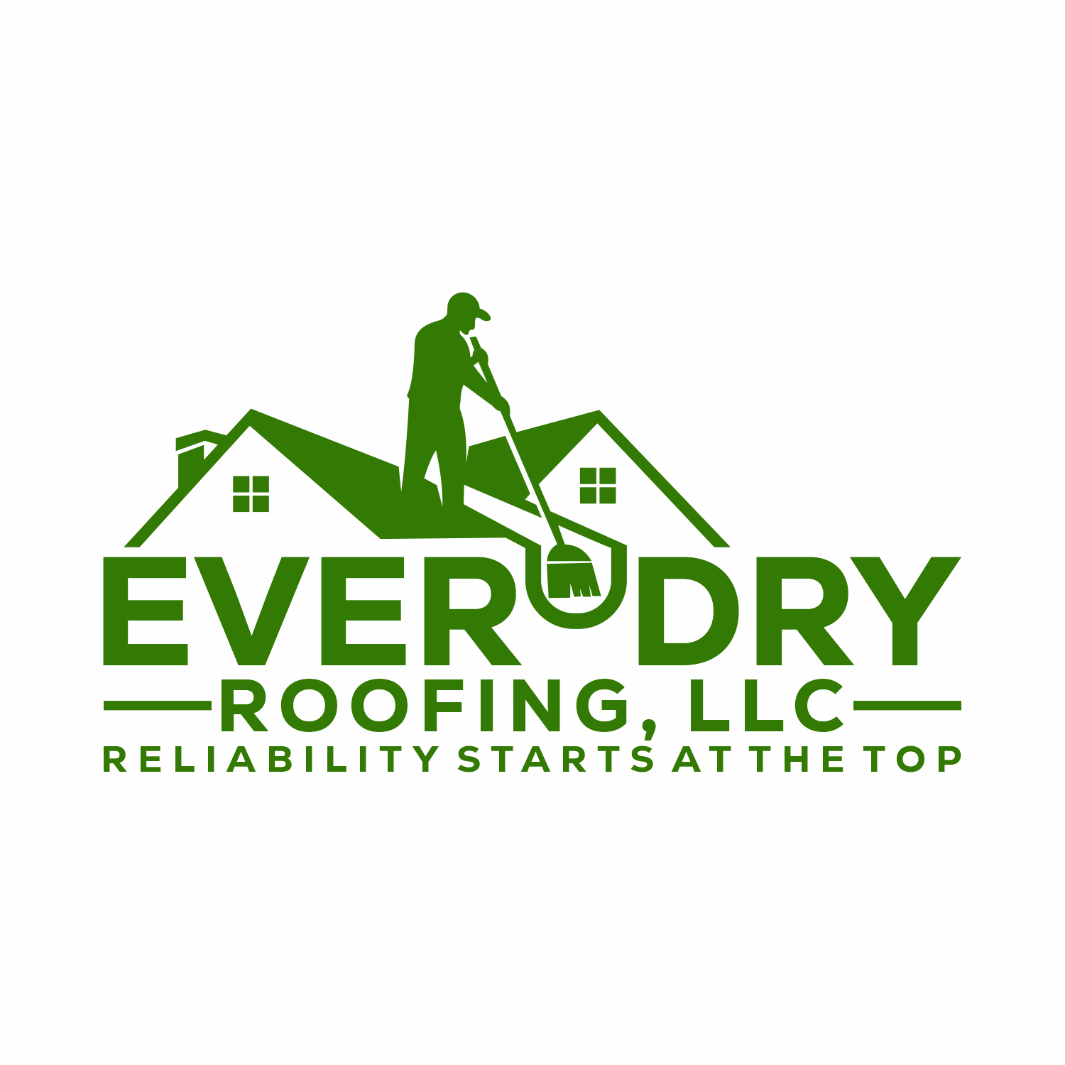 Logo Design by franky19c for Ever Dry Roofing LLC | Design #36838987