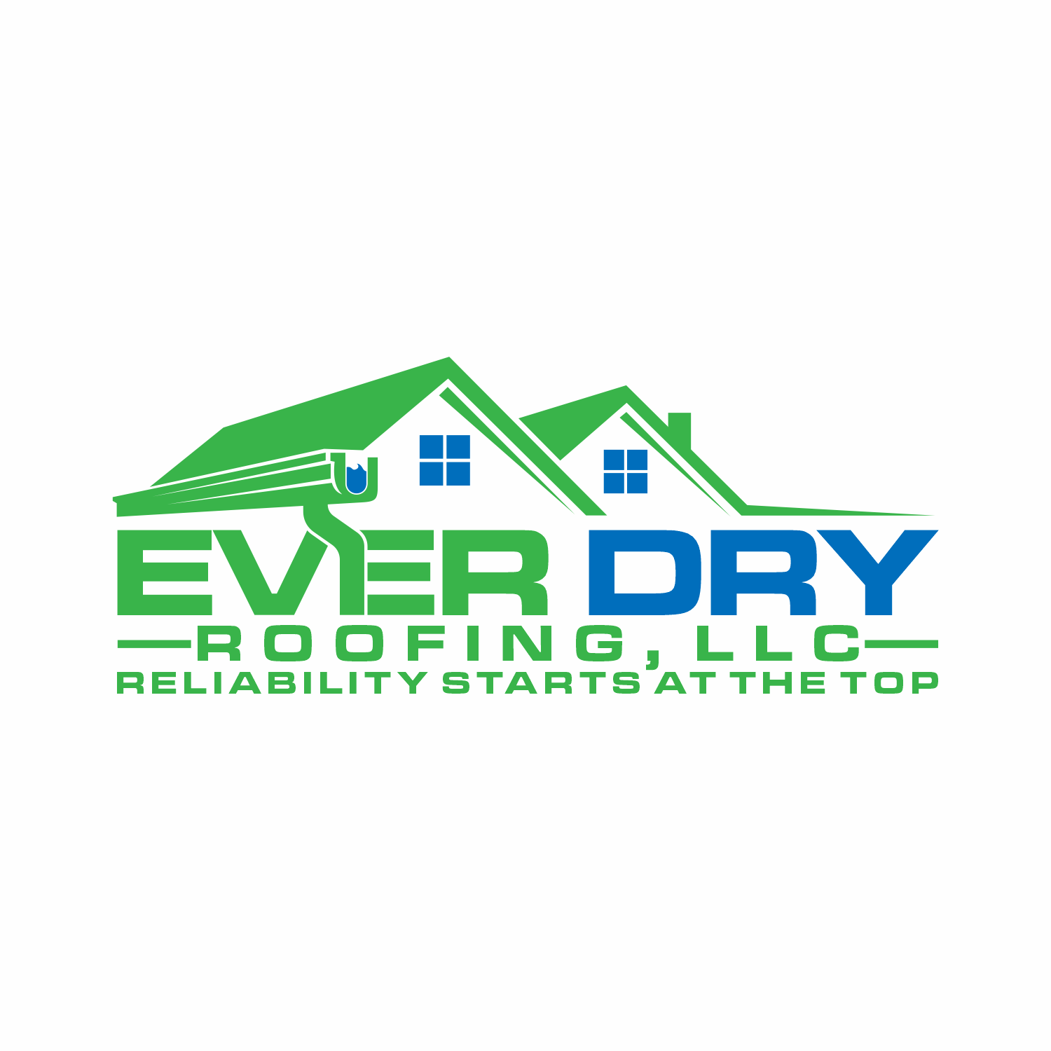 Logo Design by franky19c for Ever Dry Roofing LLC | Design #36842644