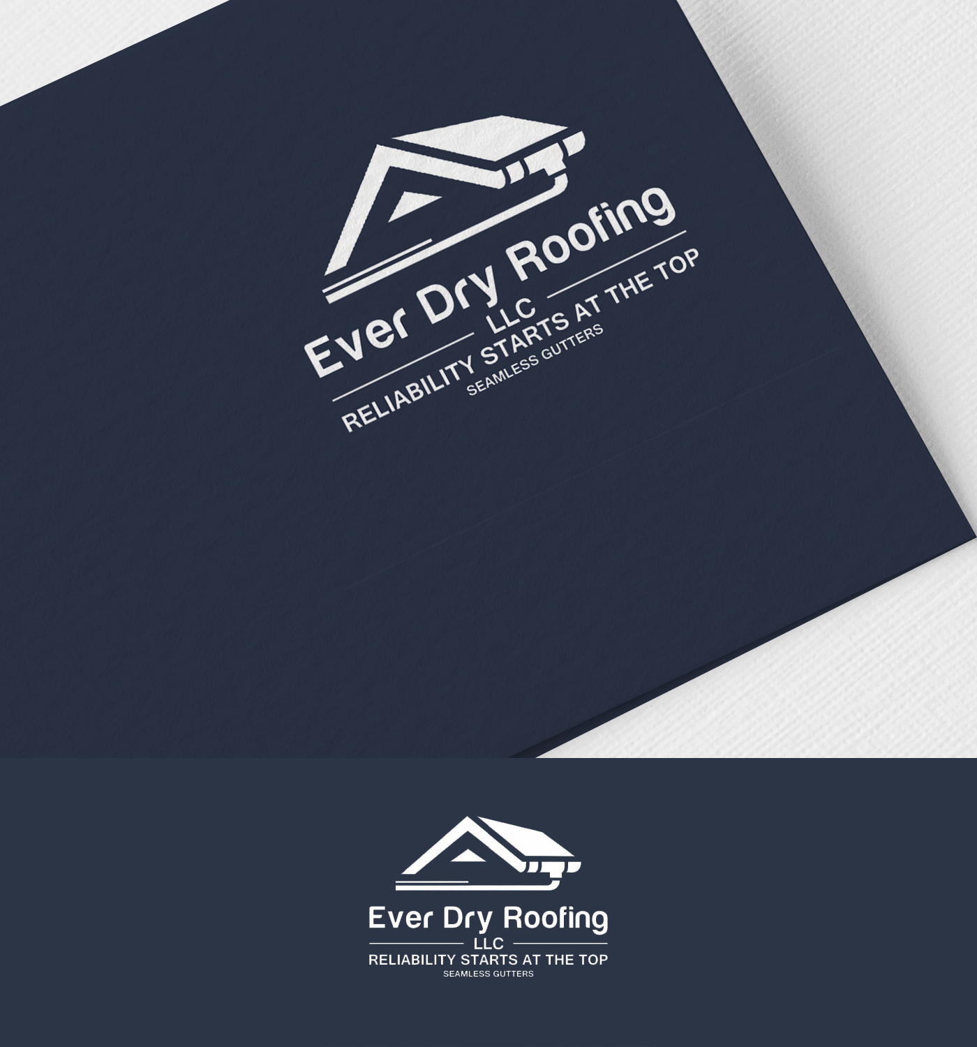Logo Design by Mehedi100 for Ever Dry Roofing LLC | Design #36843835