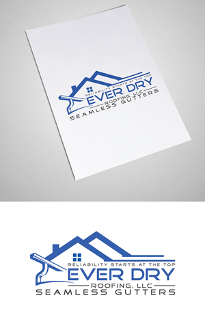 Logo Design by Farhan100 for Ever Dry Roofing LLC | Design: #36842627