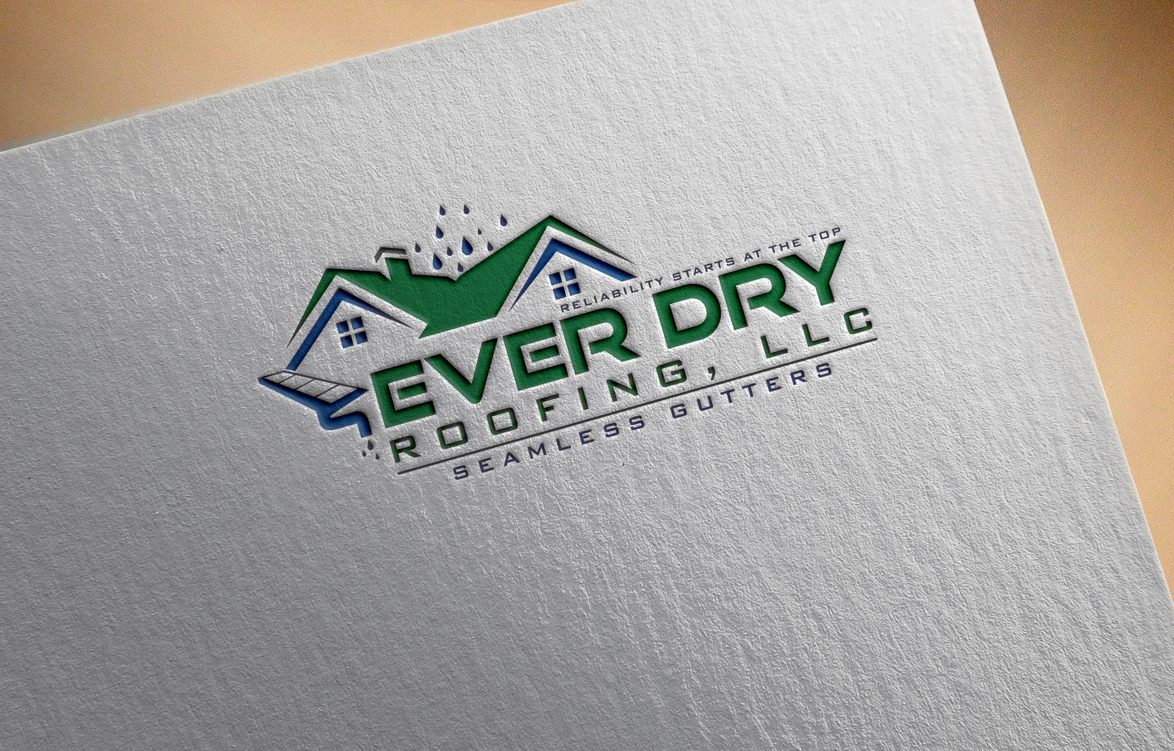Logo Design by Samiul01 for Ever Dry Roofing LLC | Design #36846609