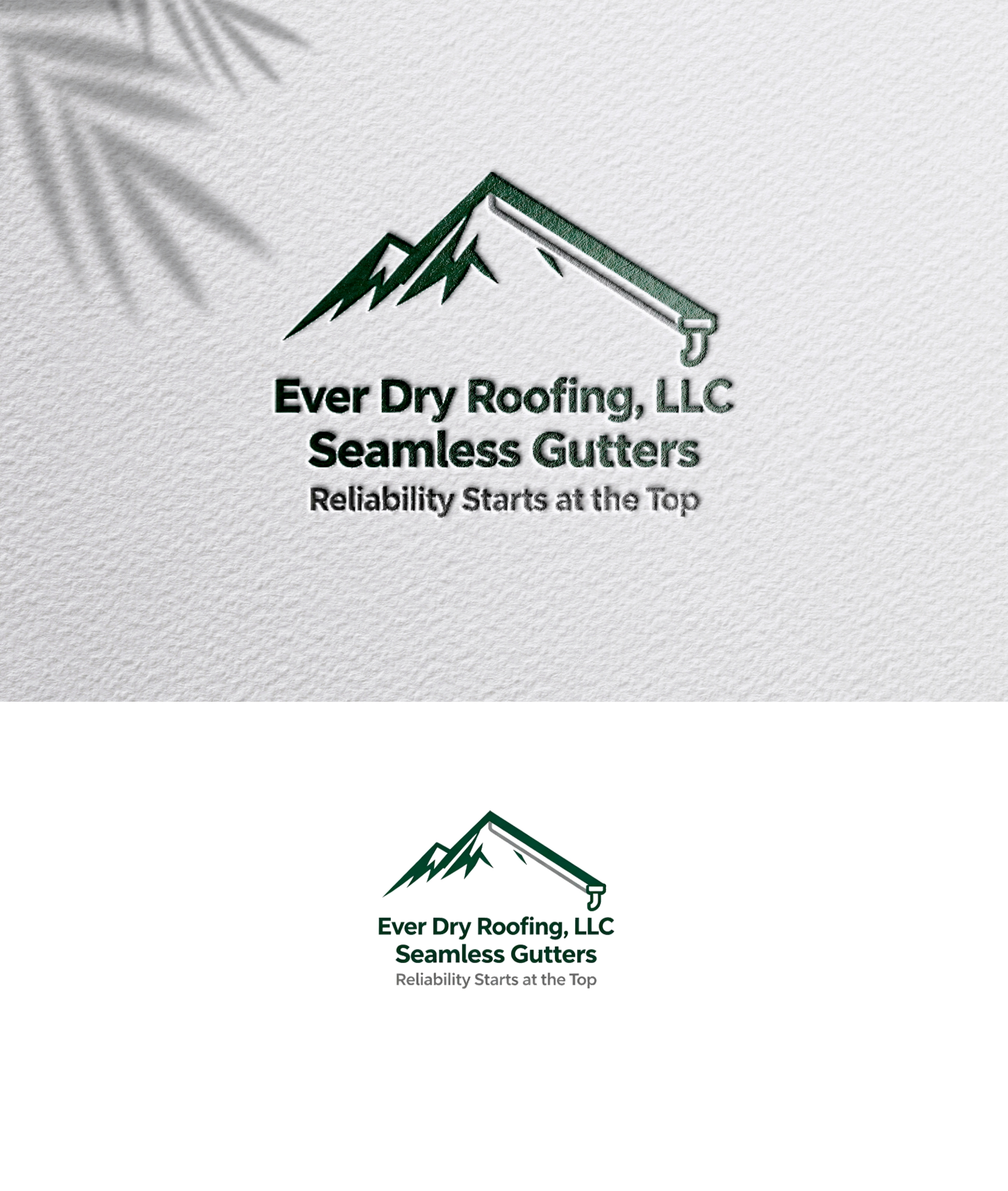 Logo Design by zoyario for Ever Dry Roofing LLC | Design #36847164