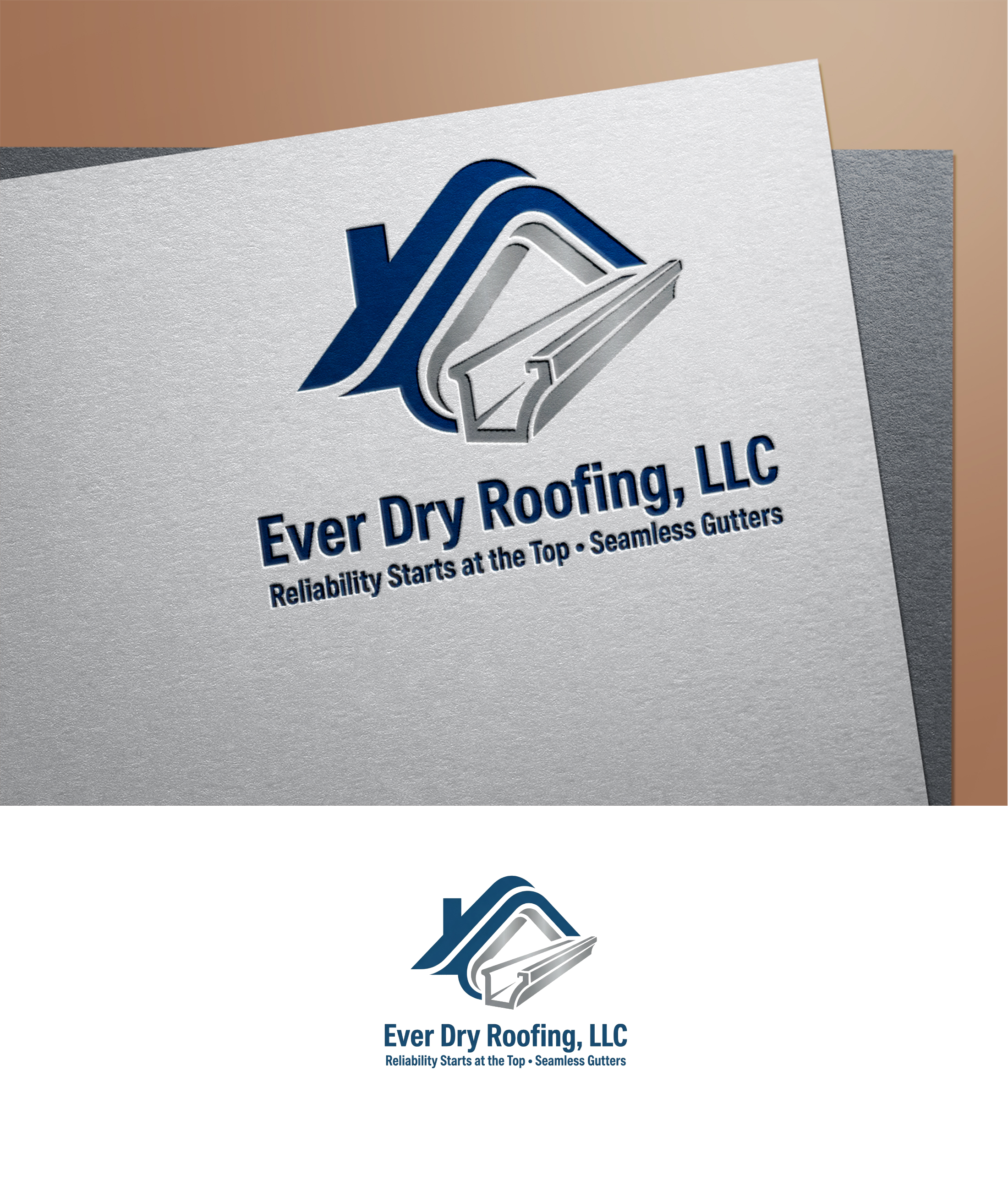 Logo Design by zoyario for Ever Dry Roofing LLC | Design #36847167