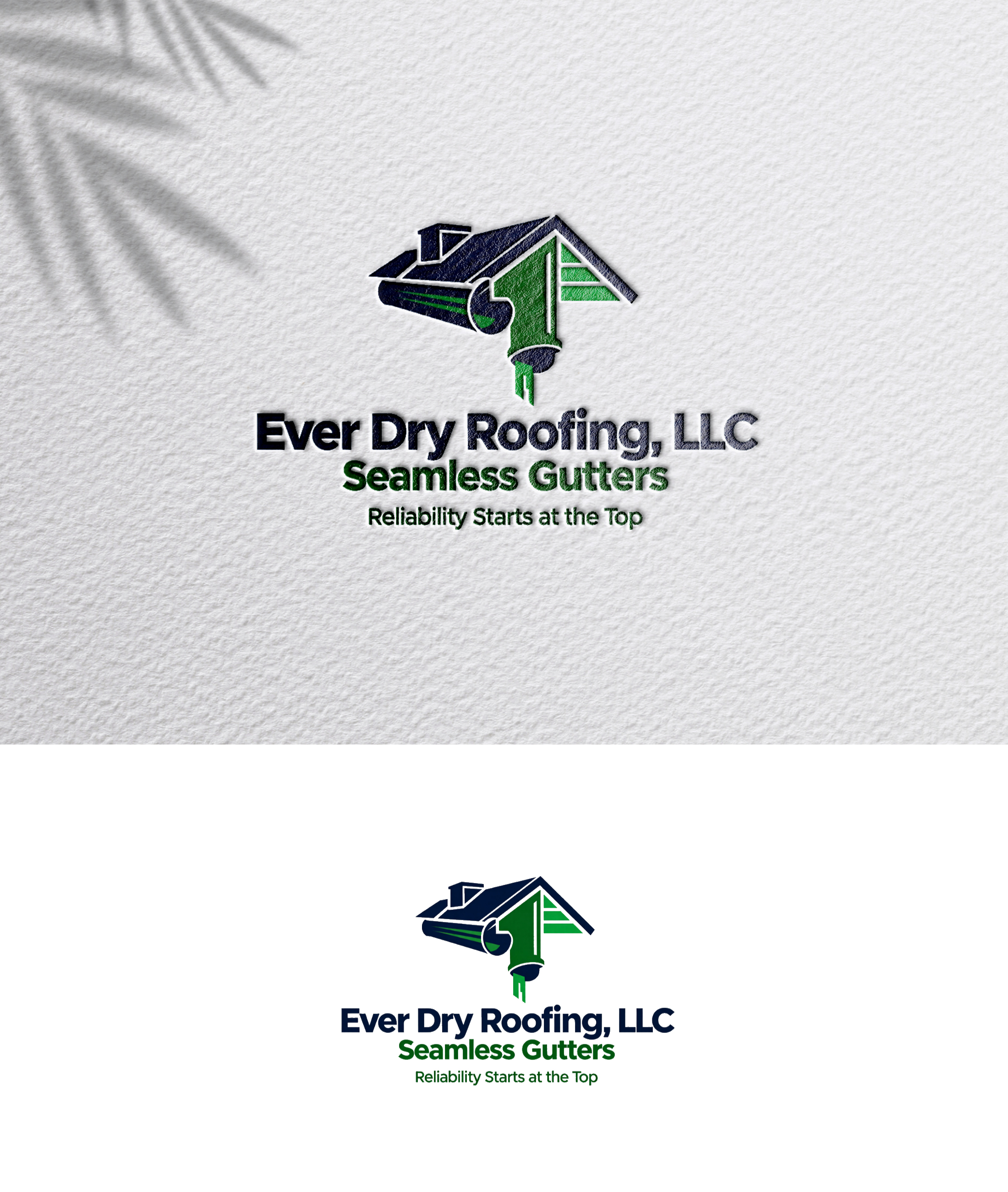 Logo Design by zoyario for Ever Dry Roofing LLC | Design #36847168