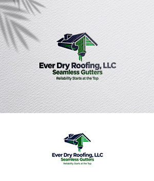 Logo Design by zoyario for Ever Dry Roofing LLC | Design: #36847168