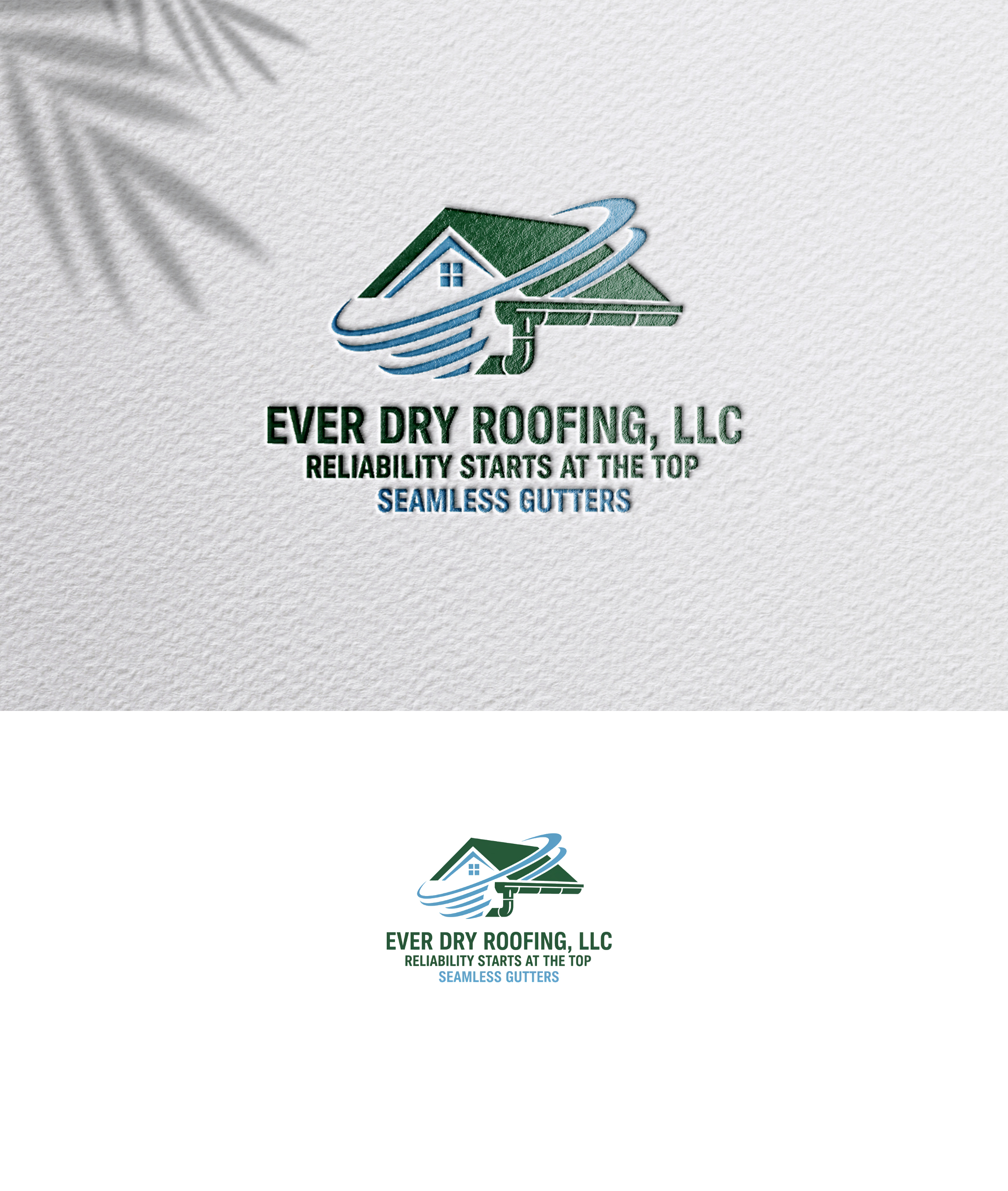 Logo Design by zoyario for Ever Dry Roofing LLC | Design #36847171