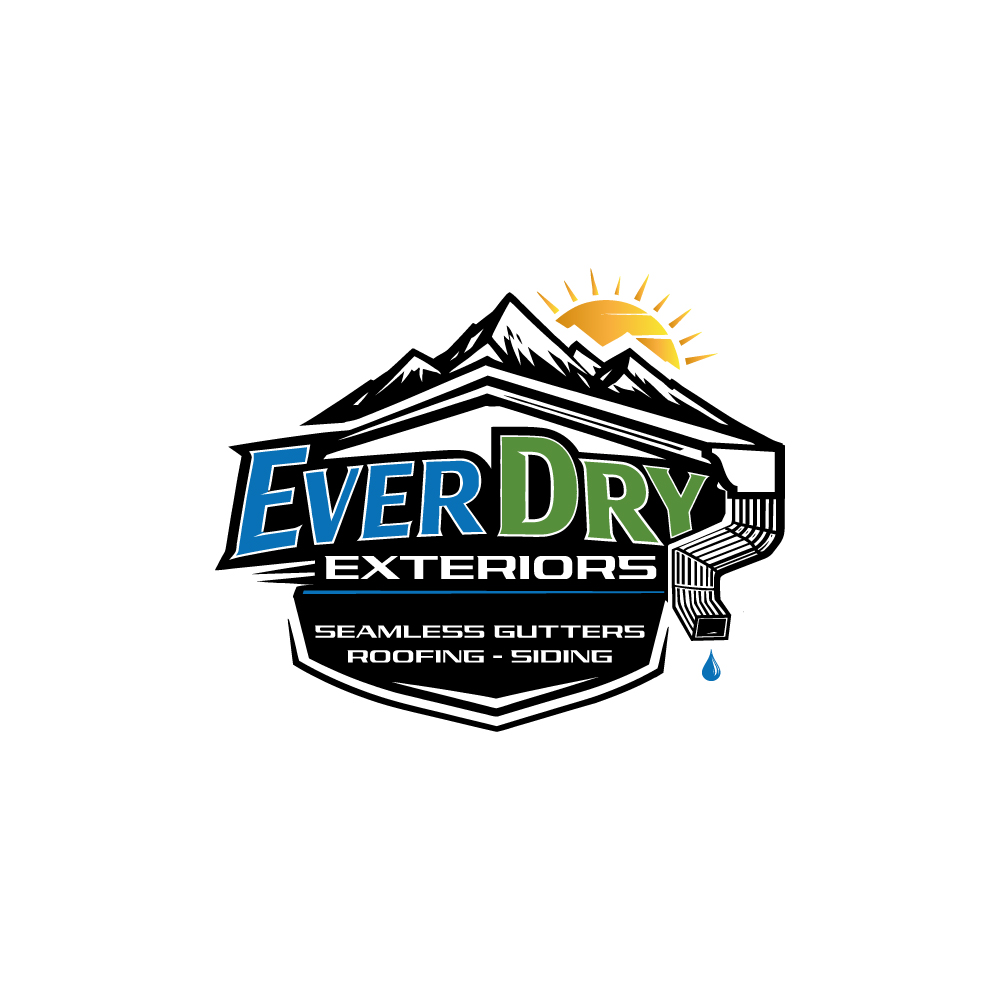 Logo Design by yoossefMaroc for Ever Dry Roofing LLC | Design #36982492