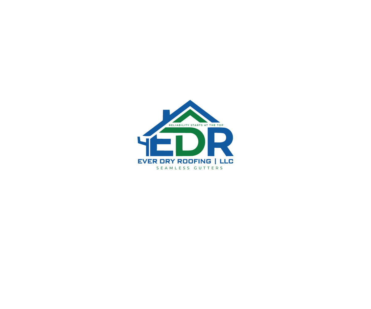 Logo Design by Mystrix for Ever Dry Roofing LLC | Design #36838901