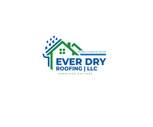 Logo Design by Mystrix for Ever Dry Roofing LLC | Design: #36838907