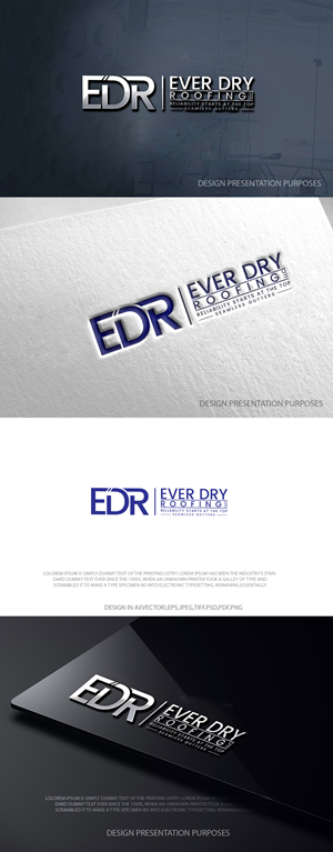Logo Design by zebronicgraphic for Ever Dry Roofing LLC | Design: #36841469