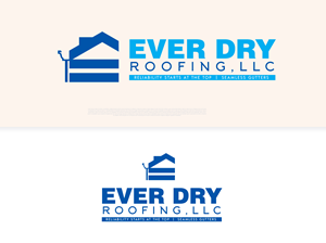 Logo Design by Happy Creatives for Ever Dry Roofing LLC | Design: #36871858
