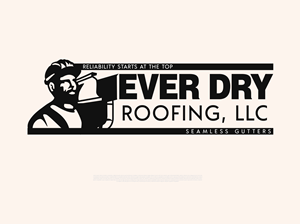 Logo Design by Happy Creatives for Ever Dry Roofing LLC | Design: #36872178