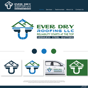 Logo Design by MA_Creations for Ever Dry Roofing LLC | Design: #36843259