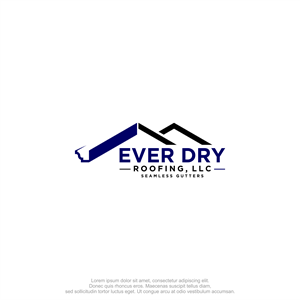 Logo Design by M.Syaiful Huda for Ever Dry Roofing LLC | Design: #36838747