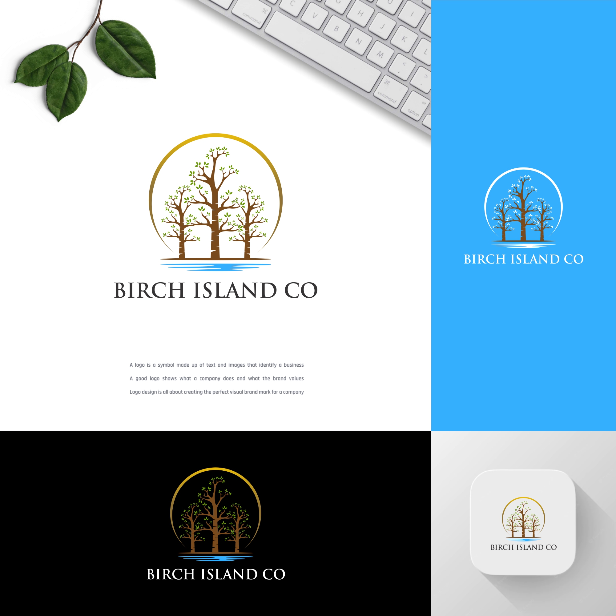 Logo Design by Dembol 2 for Birch Island Collective | Design #36858773