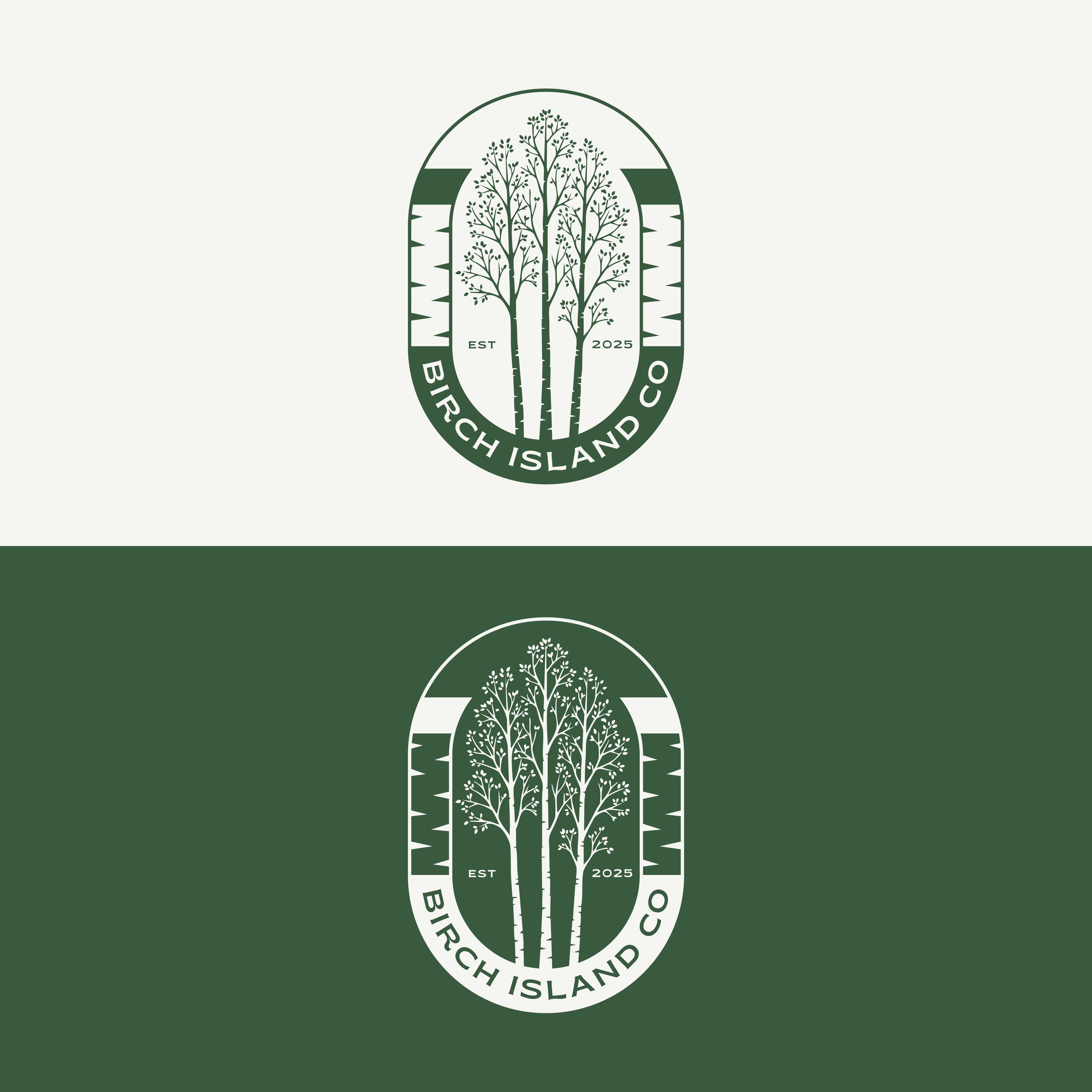 Logo Design by Merin gopi for Birch Island Collective | Design #36886249