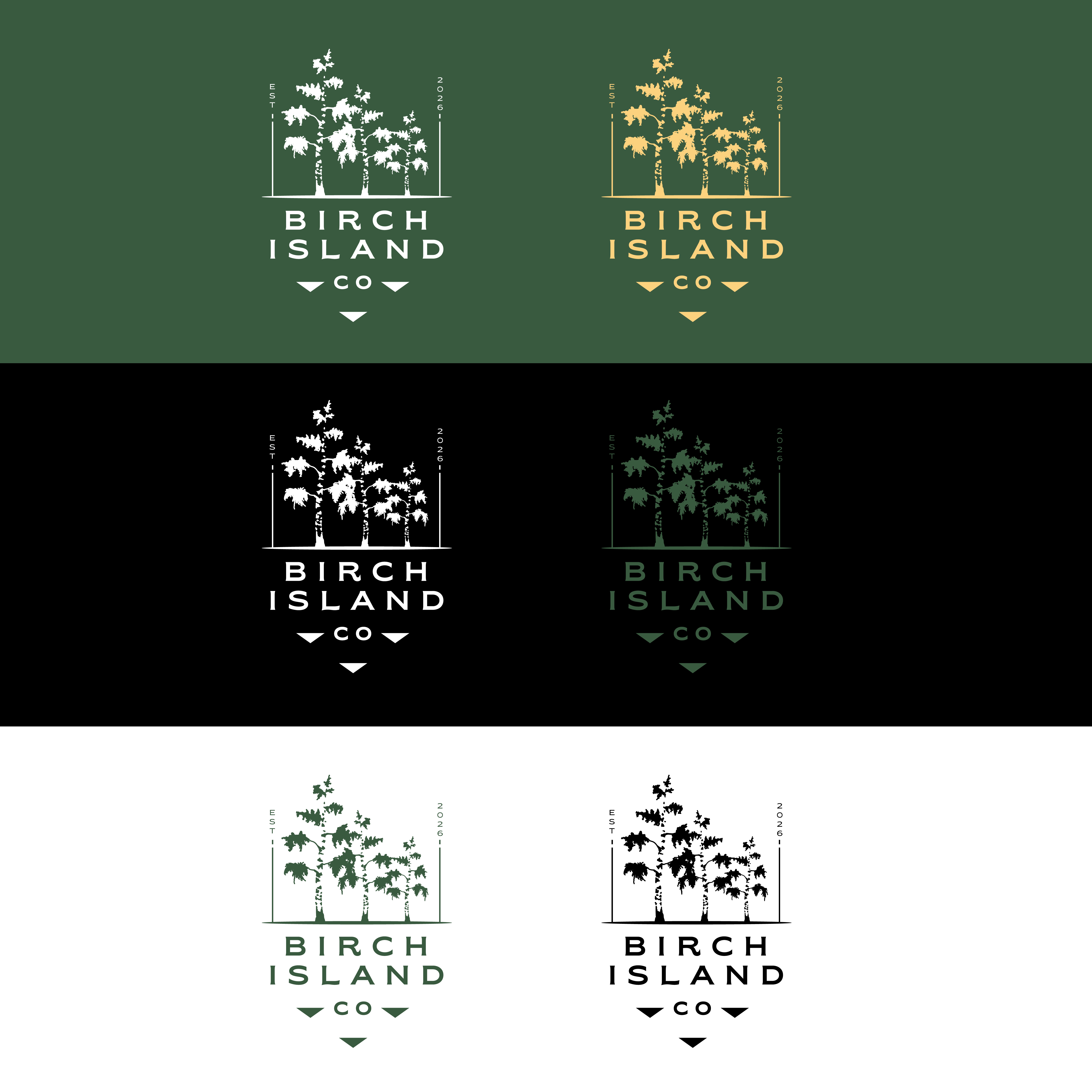 Logo Design by Merin gopi for Birch Island Collective | Design #36962260