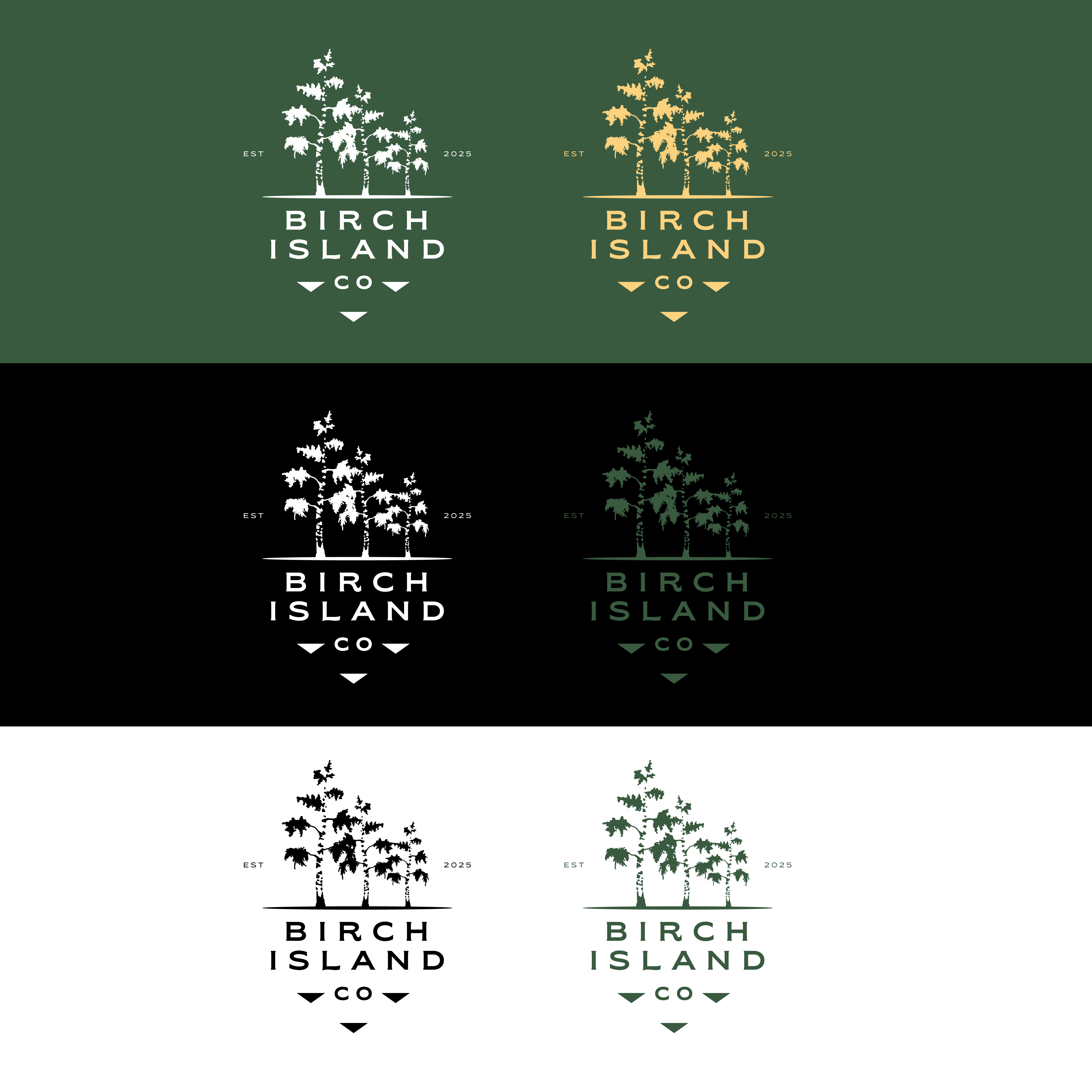 Logo Design by Merin gopi for Birch Island Collective | Design #36962263