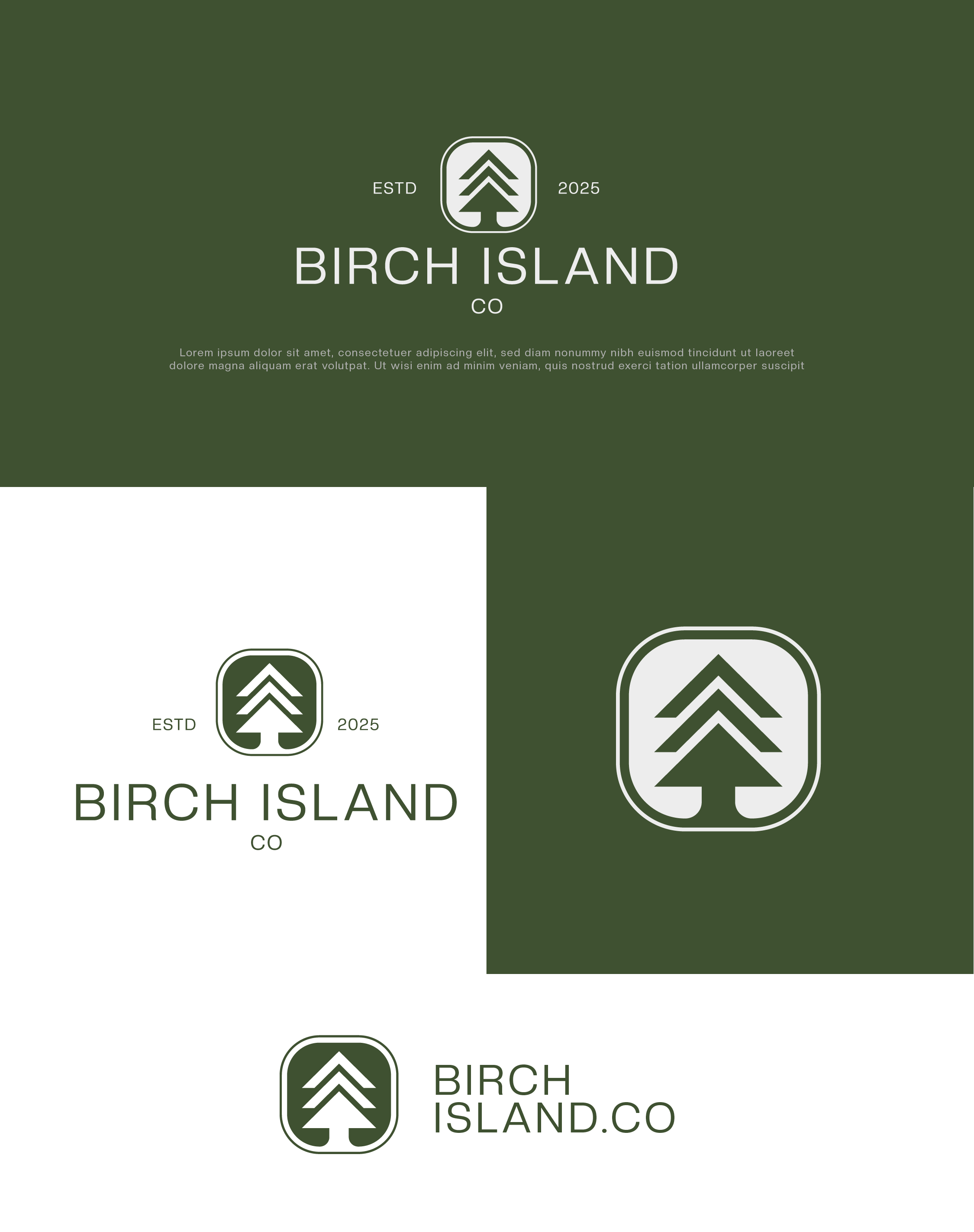 Logo Design by zero creative for Birch Island Collective | Design #36846275
