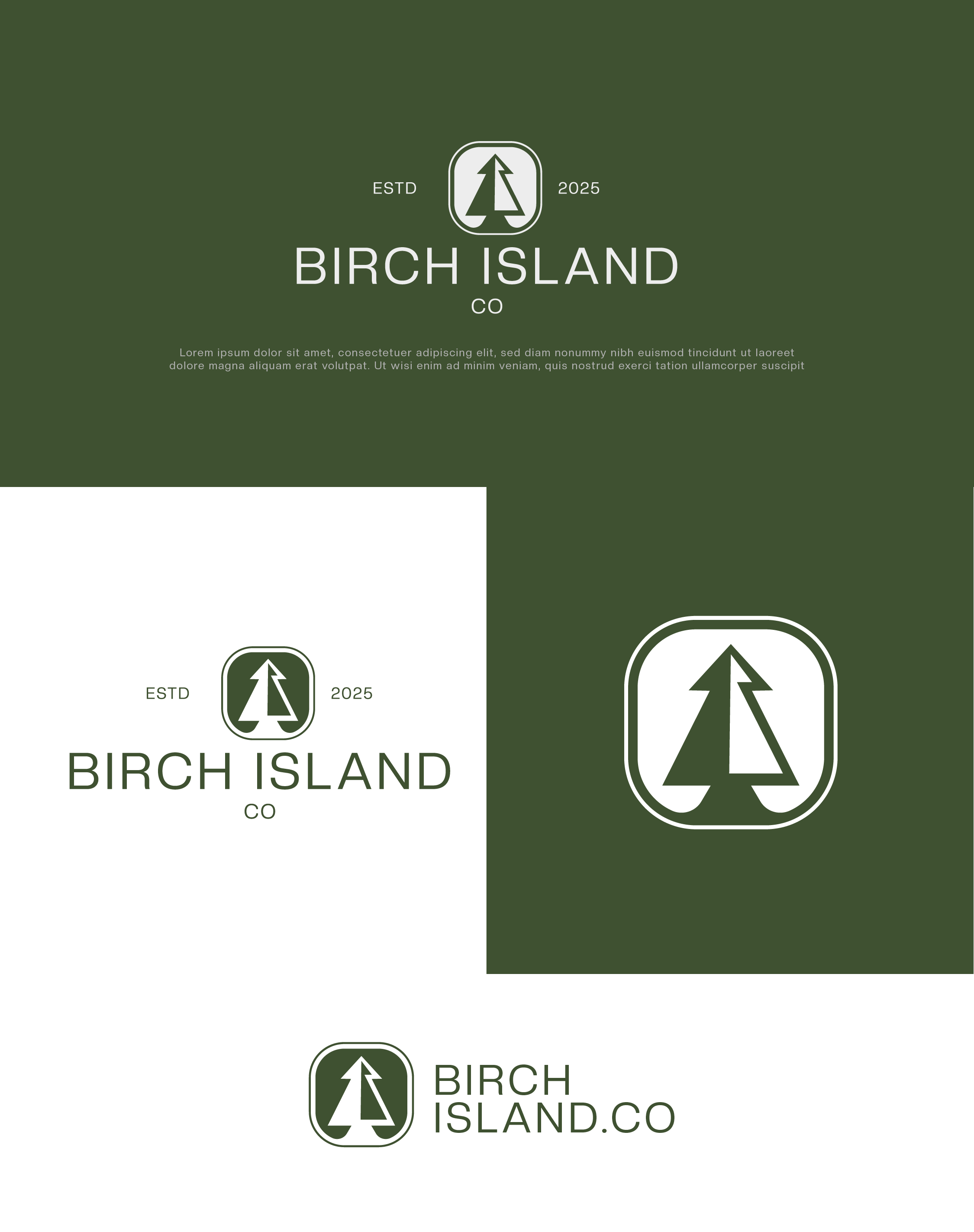 Logo Design by zero creative for Birch Island Collective | Design #36846276