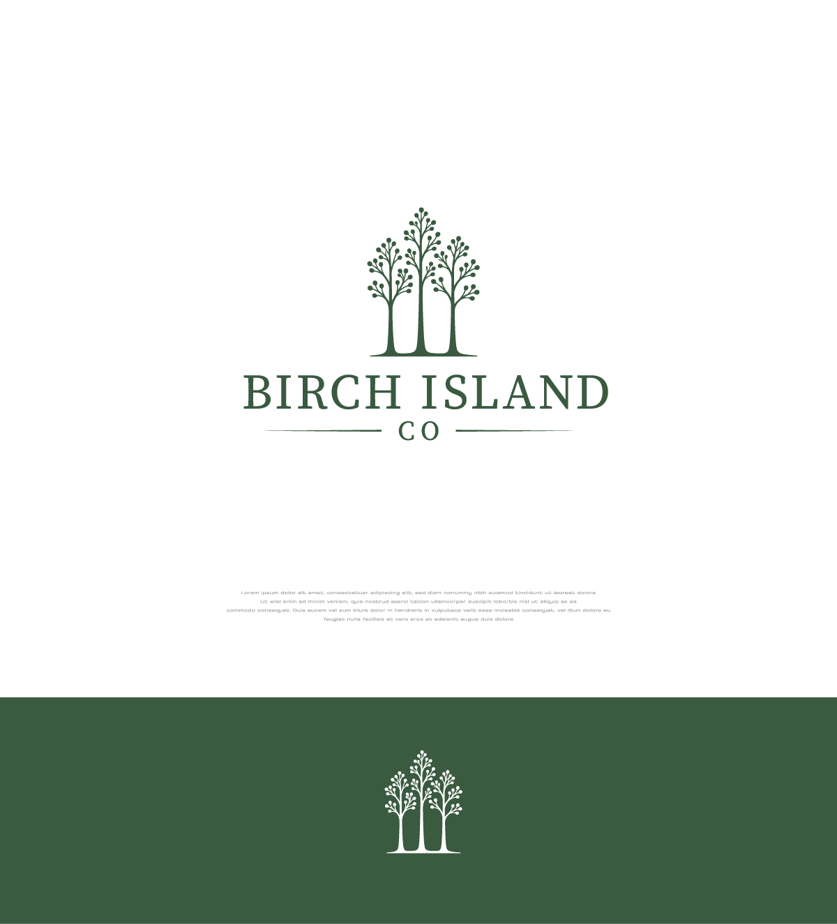 Logo Design by apik. for Birch Island Collective | Design #36842661