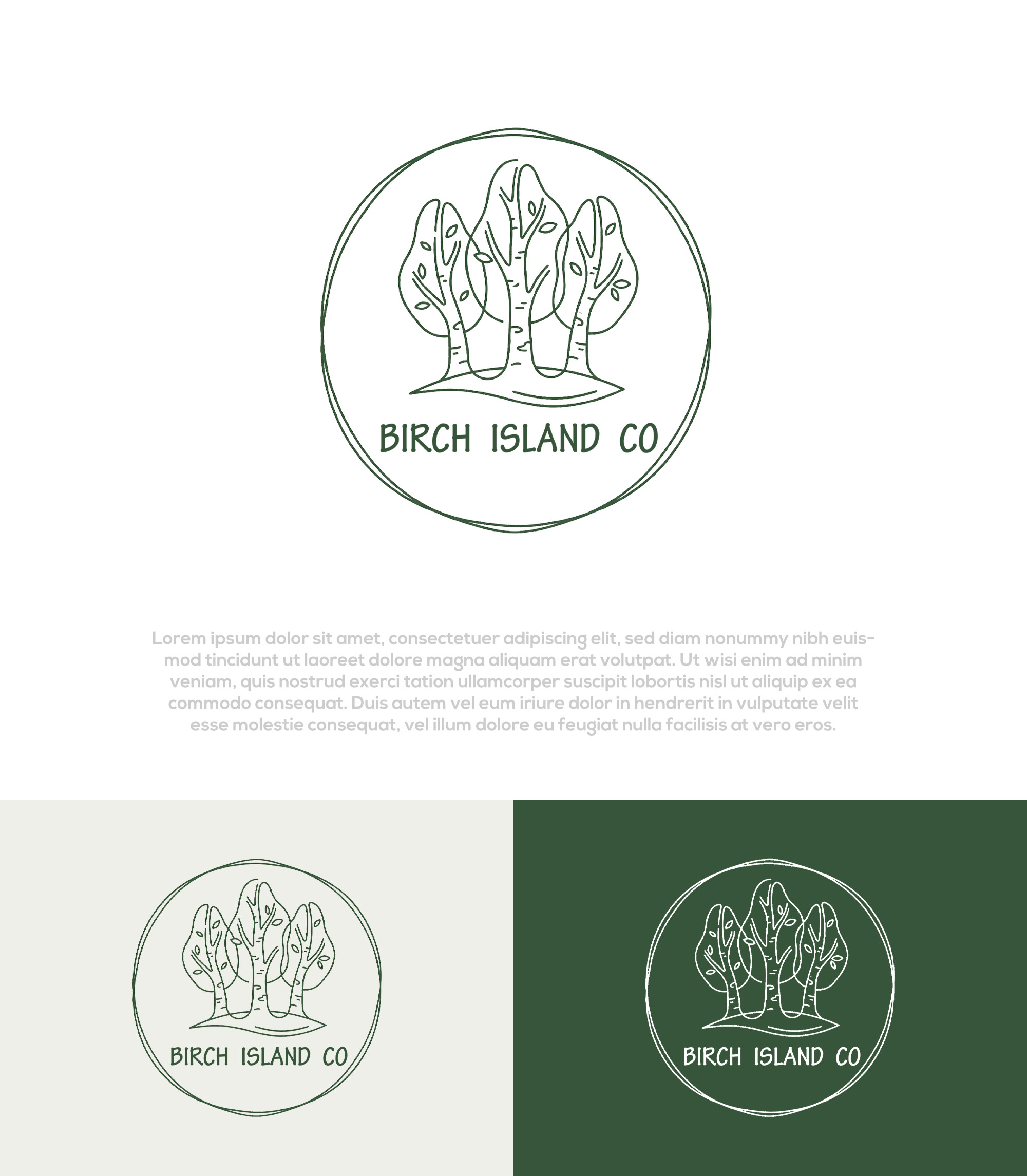 Logo Design by Pilot_DesignR™ for Birch Island Collective | Design #36844113