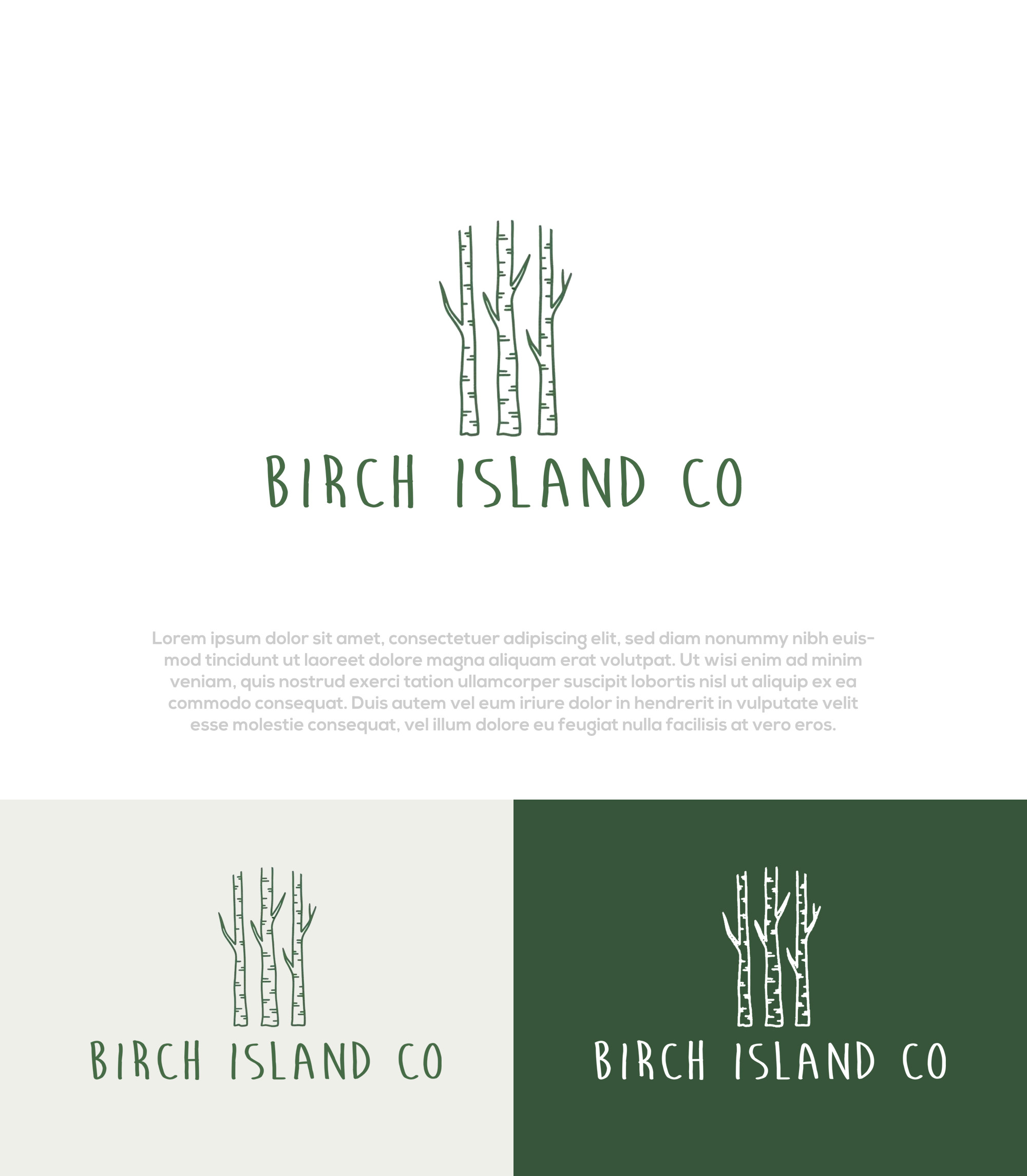 Logo Design by Pilot_DesignR™ for Birch Island Collective | Design #36844115