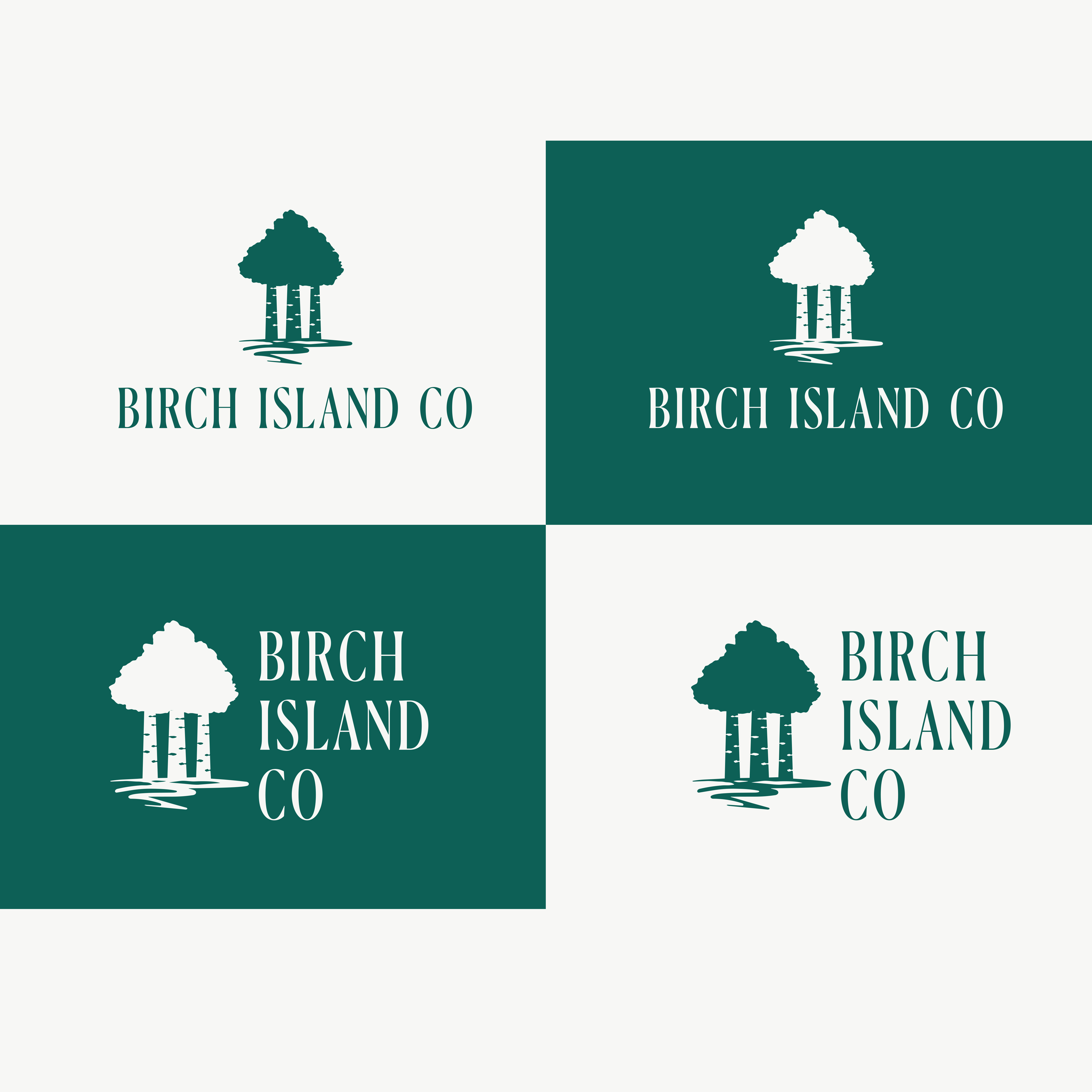 Logo Design by Ozlem Ozturkoglu for Birch Island Collective | Design #36845827