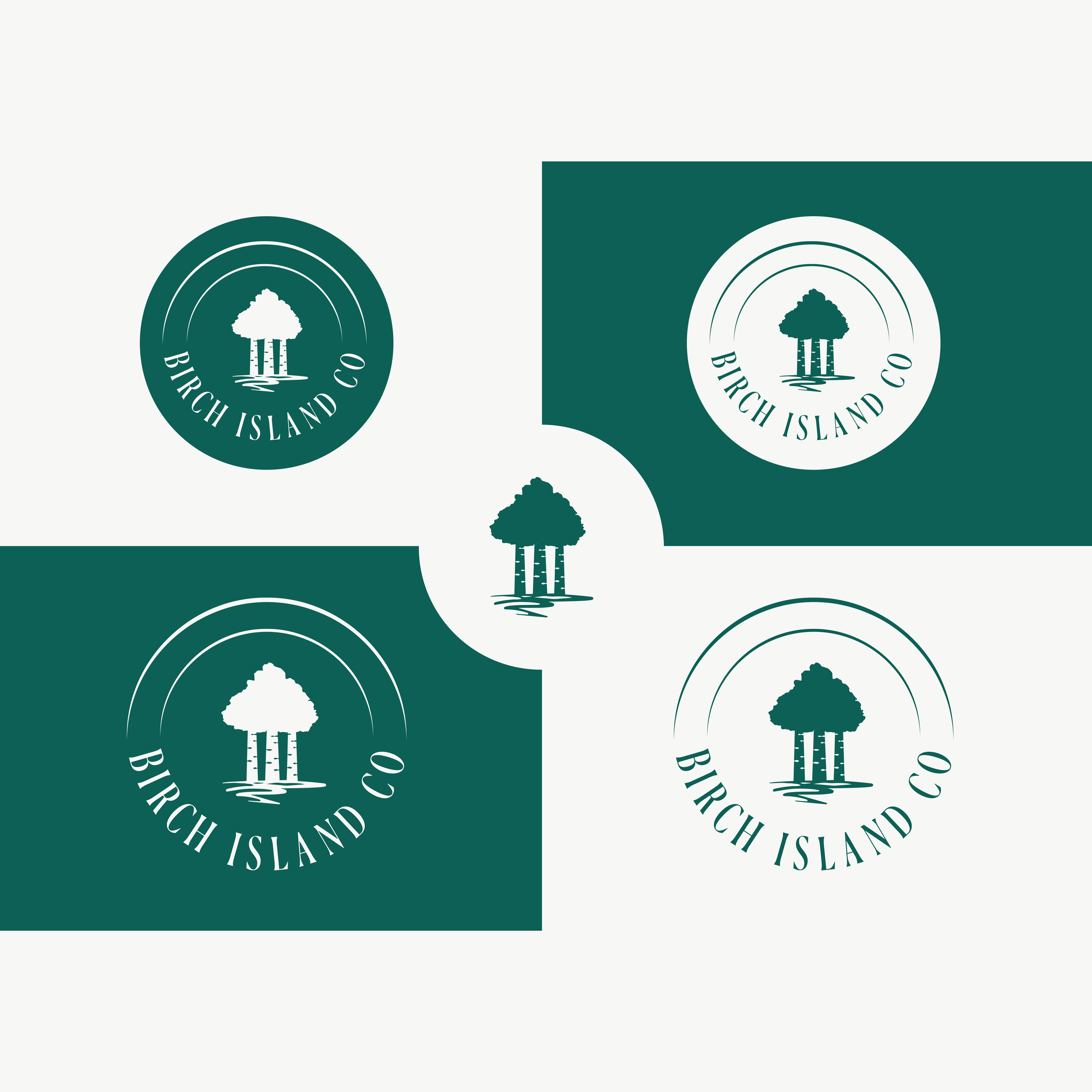 Logo Design by Ozlem Ozturkoglu for Birch Island Collective | Design #36845828