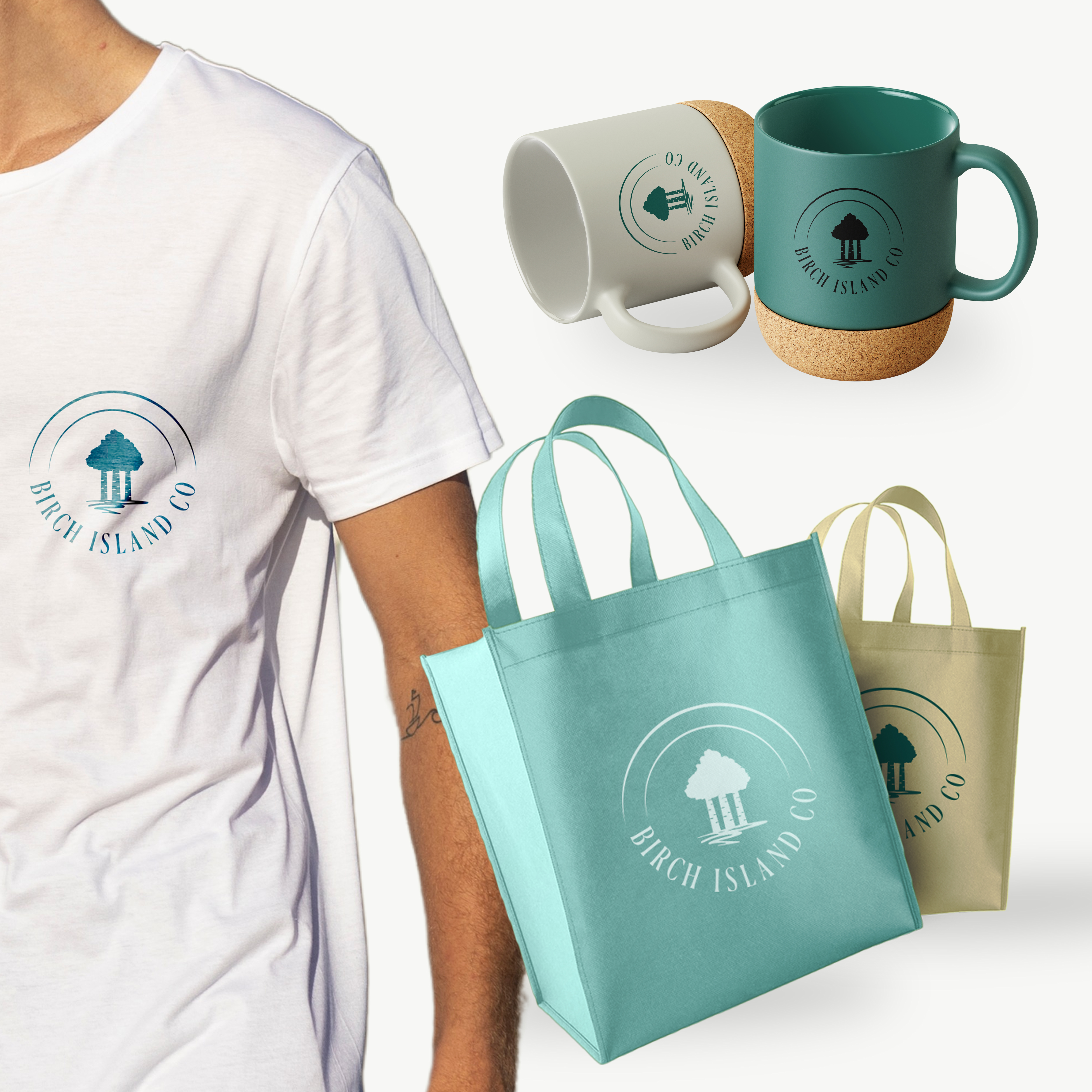 Logo Design by Ozlem Ozturkoglu for Birch Island Collective | Design #36845892
