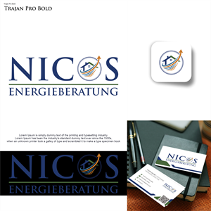 Nicos Energieberatung brauch ein Logo-Design von dir! Erstellen von Berechnungen für das Woh...