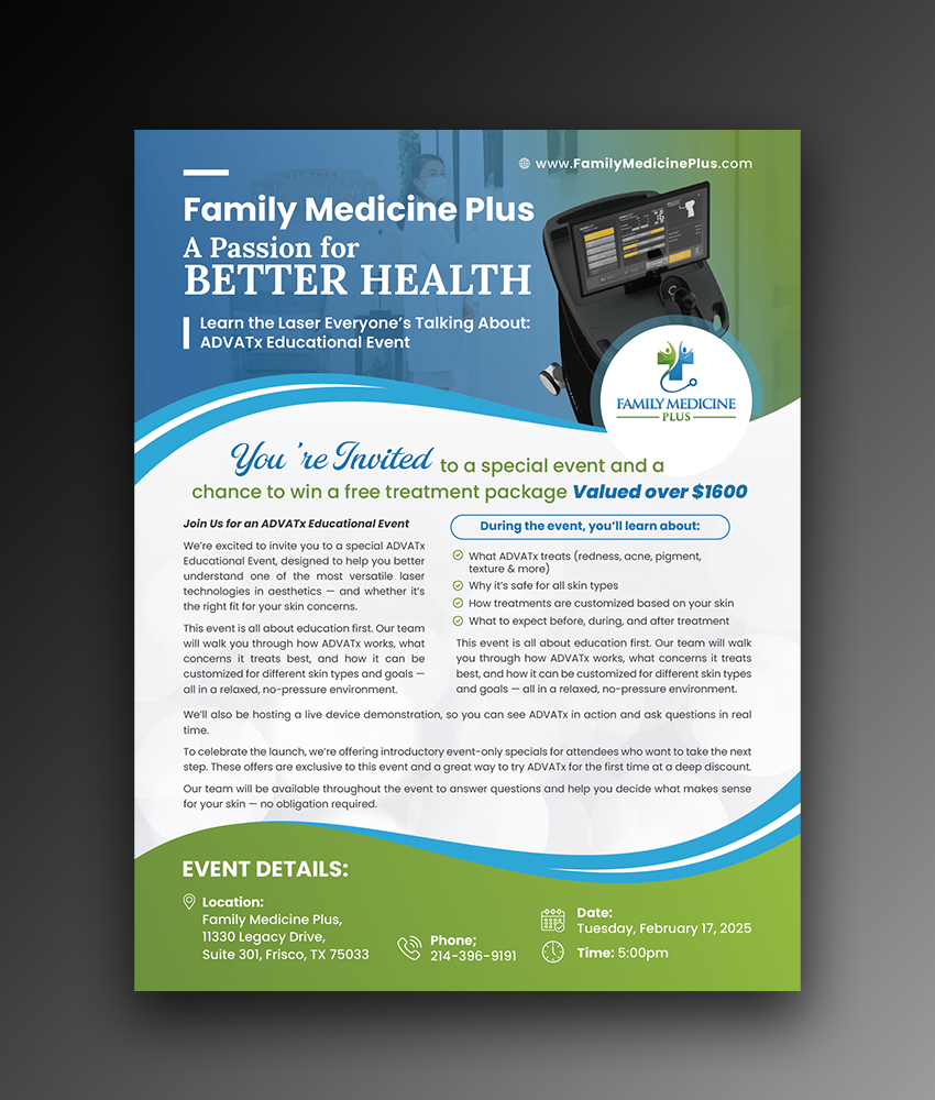 Diseño de Flyer por OwnDesign para 7 Health | Diseño #36843740