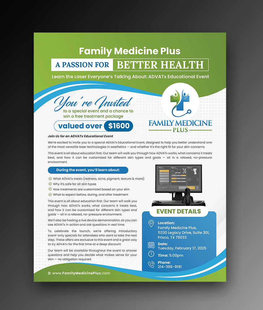 Diseño de Flyer por OwnDesign para 7 Health | Diseño #36844662