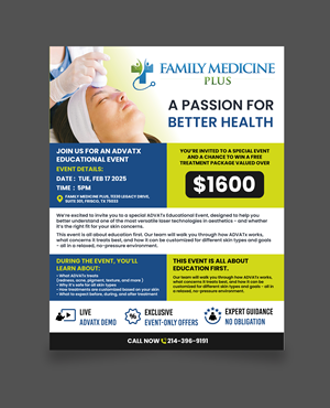 Diseño de Flyer por saurov para 7 Health | Diseño: #36843510