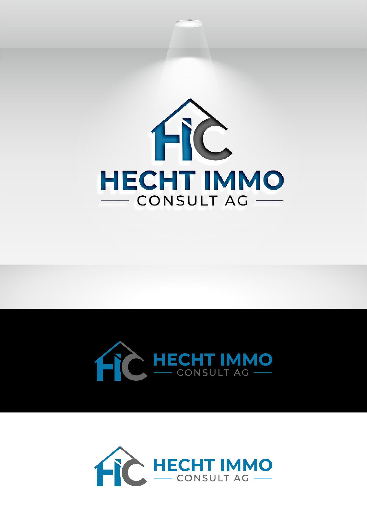 Logo Design by S.H Designs for Hecht Immo Consult AG | Design #36850697