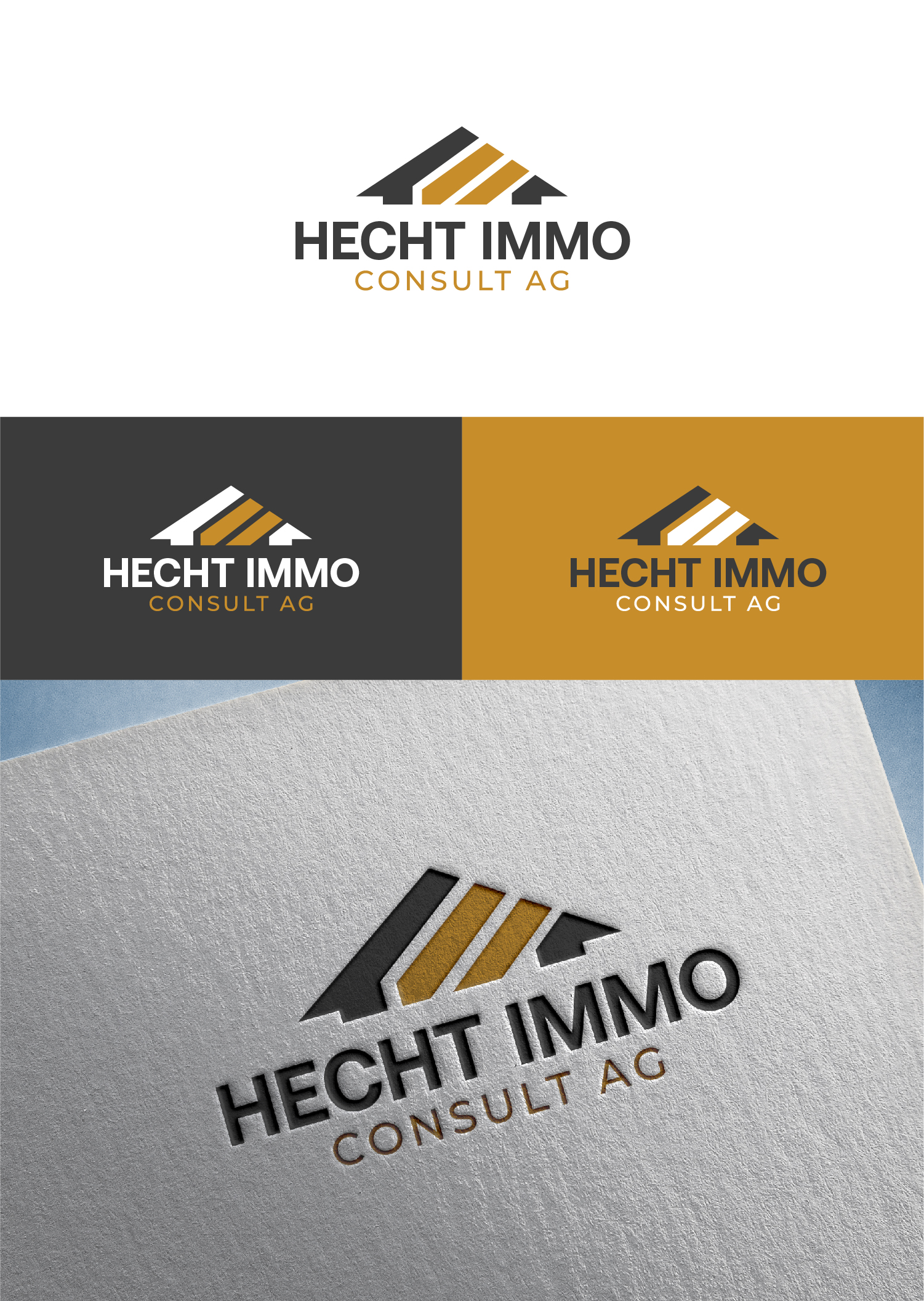 Logo Design by S.H Designs for Hecht Immo Consult AG | Design #36850698