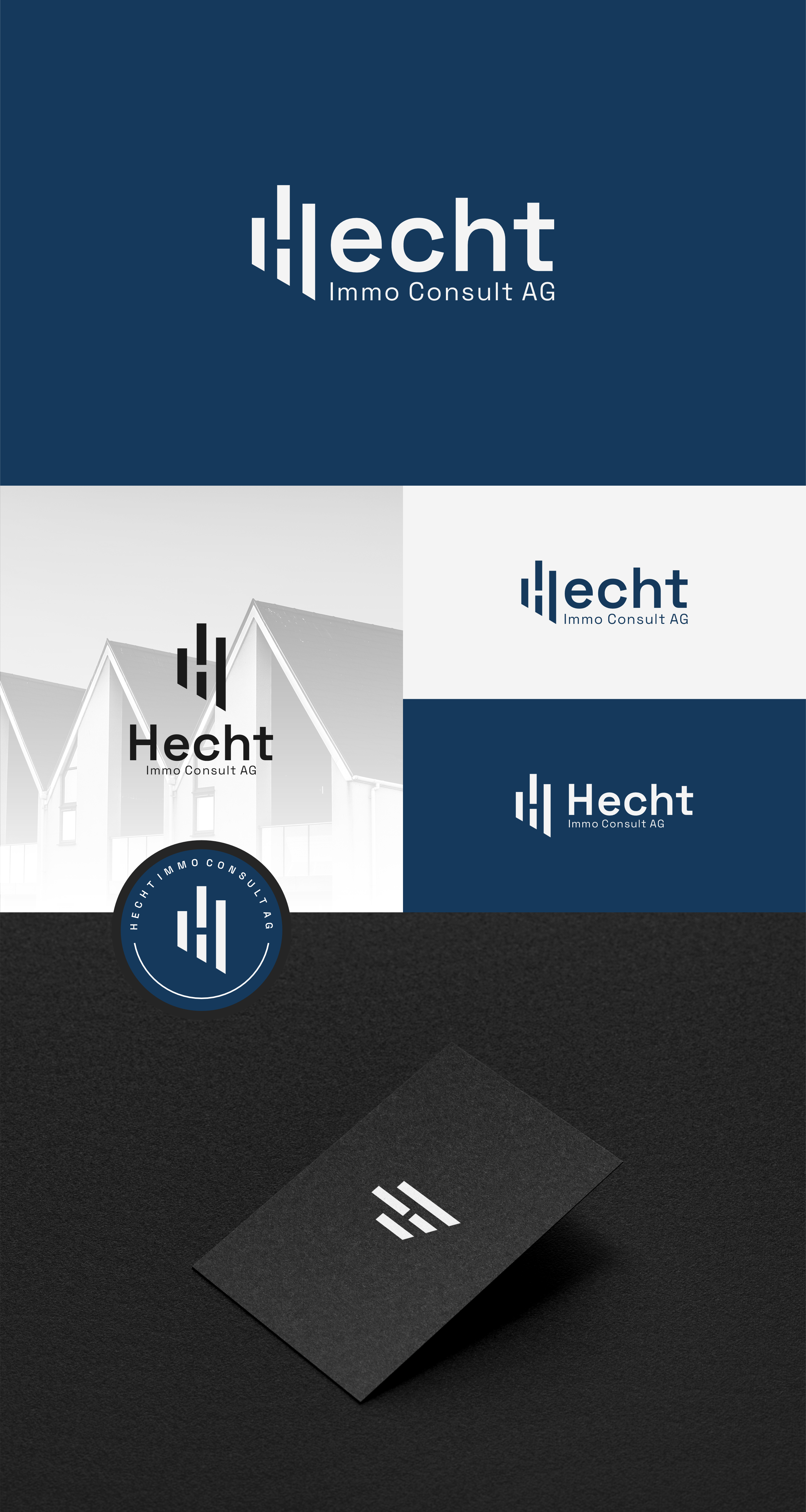 Logo Design by Adilia Romadina for Hecht Immo Consult AG | Design #36848758