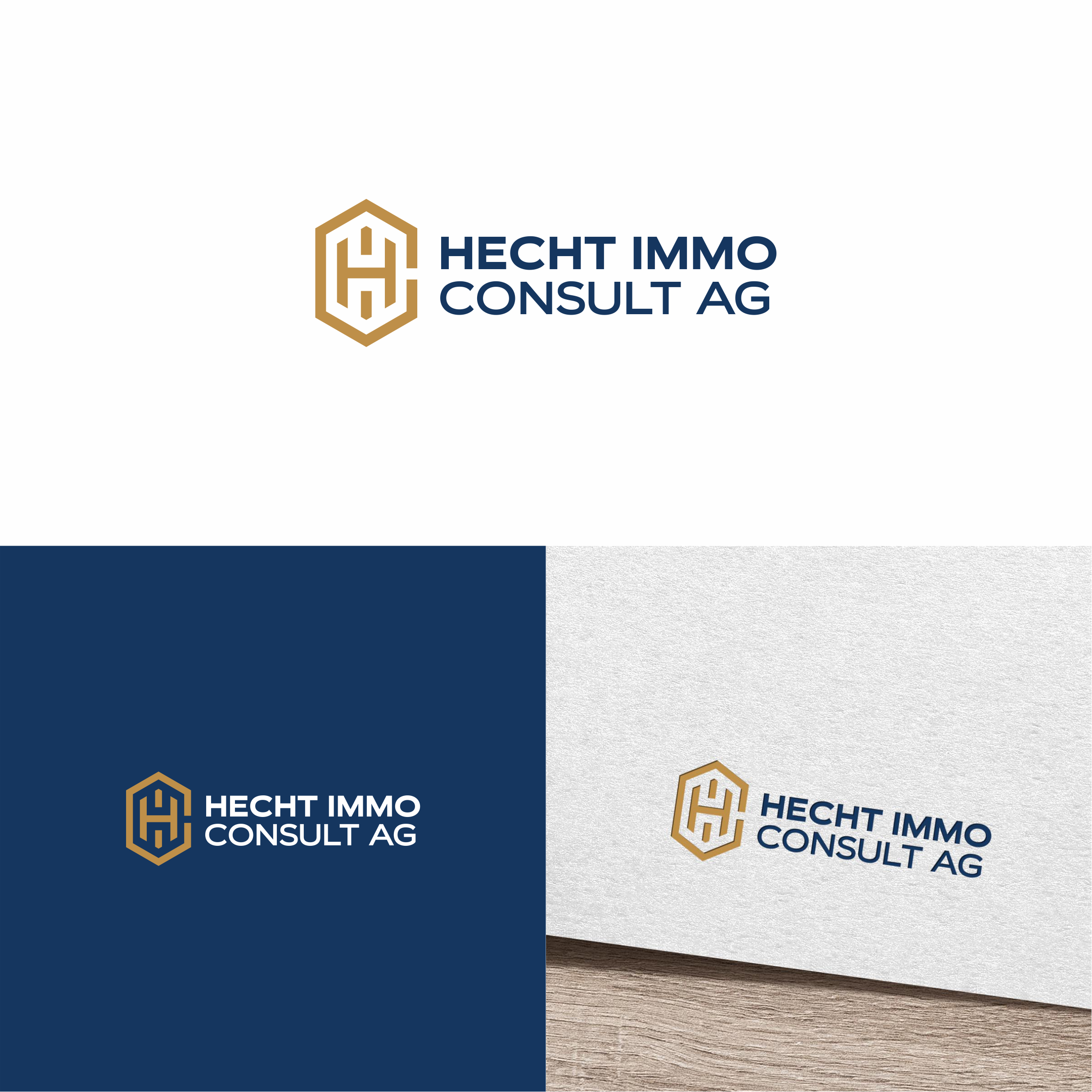 Logo Design by melzh for Hecht Immo Consult AG | Design #36848104