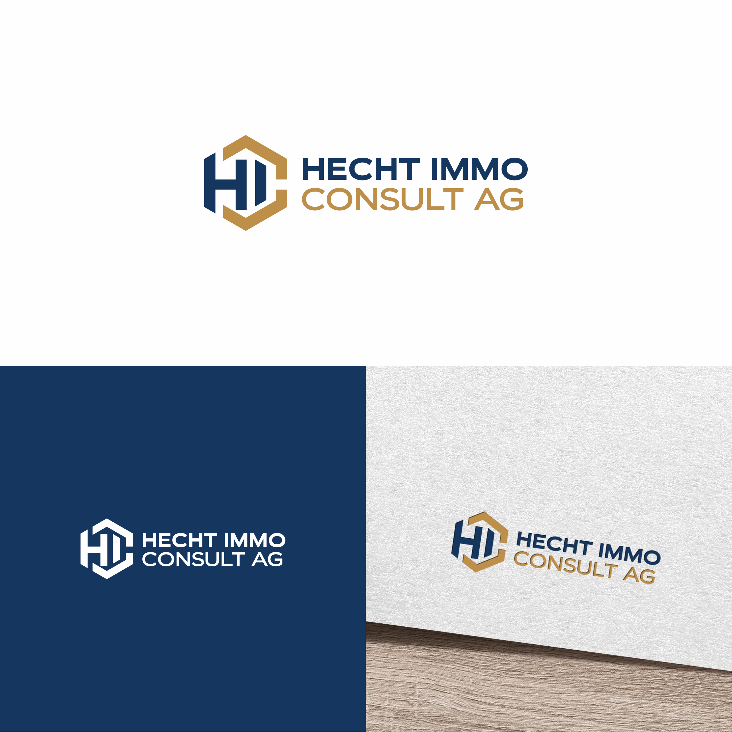 Logo Design by melzh for Hecht Immo Consult AG | Design #36848150