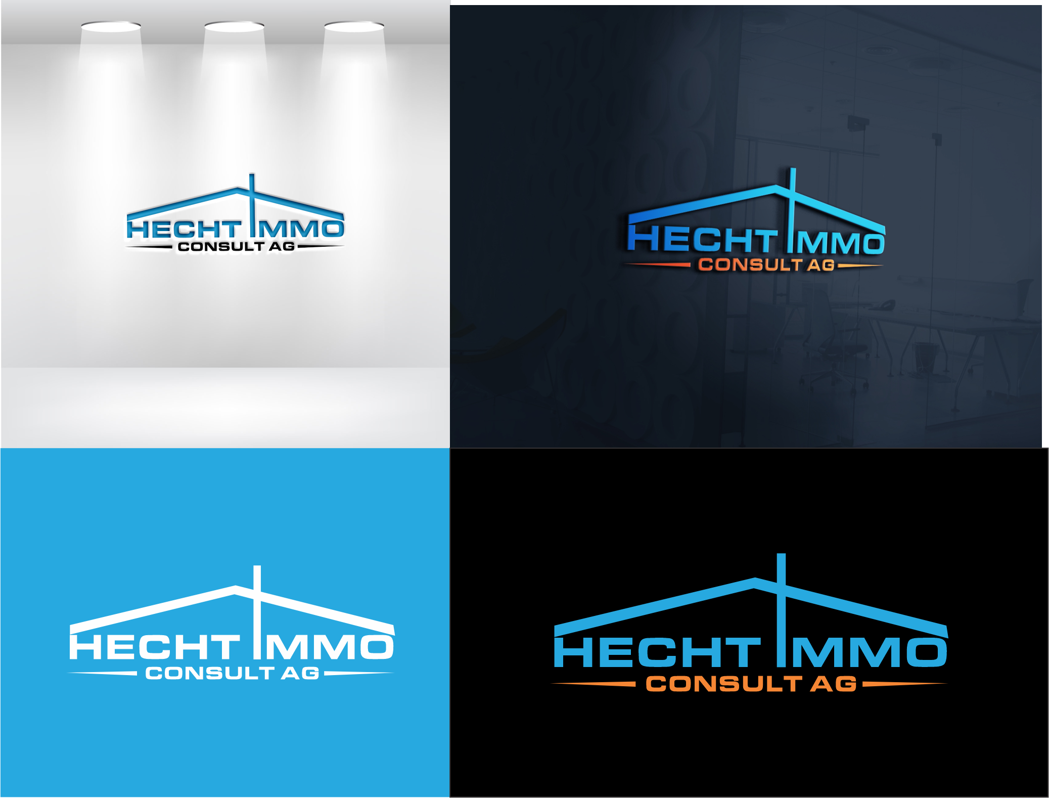 Logo Design by jk_studio for Hecht Immo Consult AG | Design #36849509