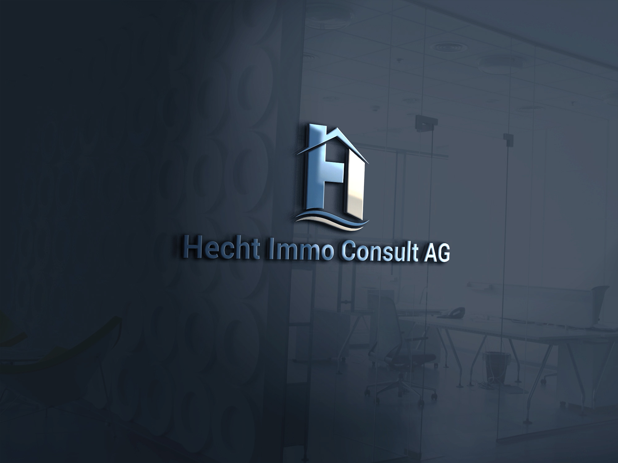 Logo Design by FARU.......... for Hecht Immo Consult AG | Design #36849639