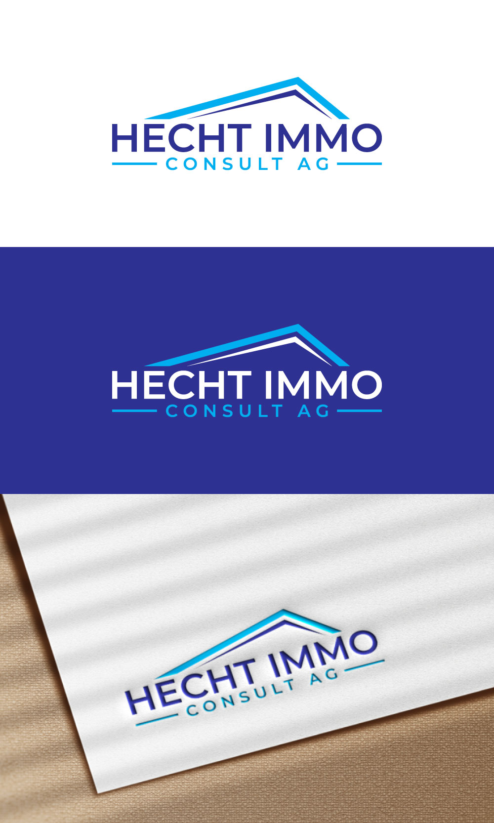 Logo Design by loveqis for Hecht Immo Consult AG | Design #36848067