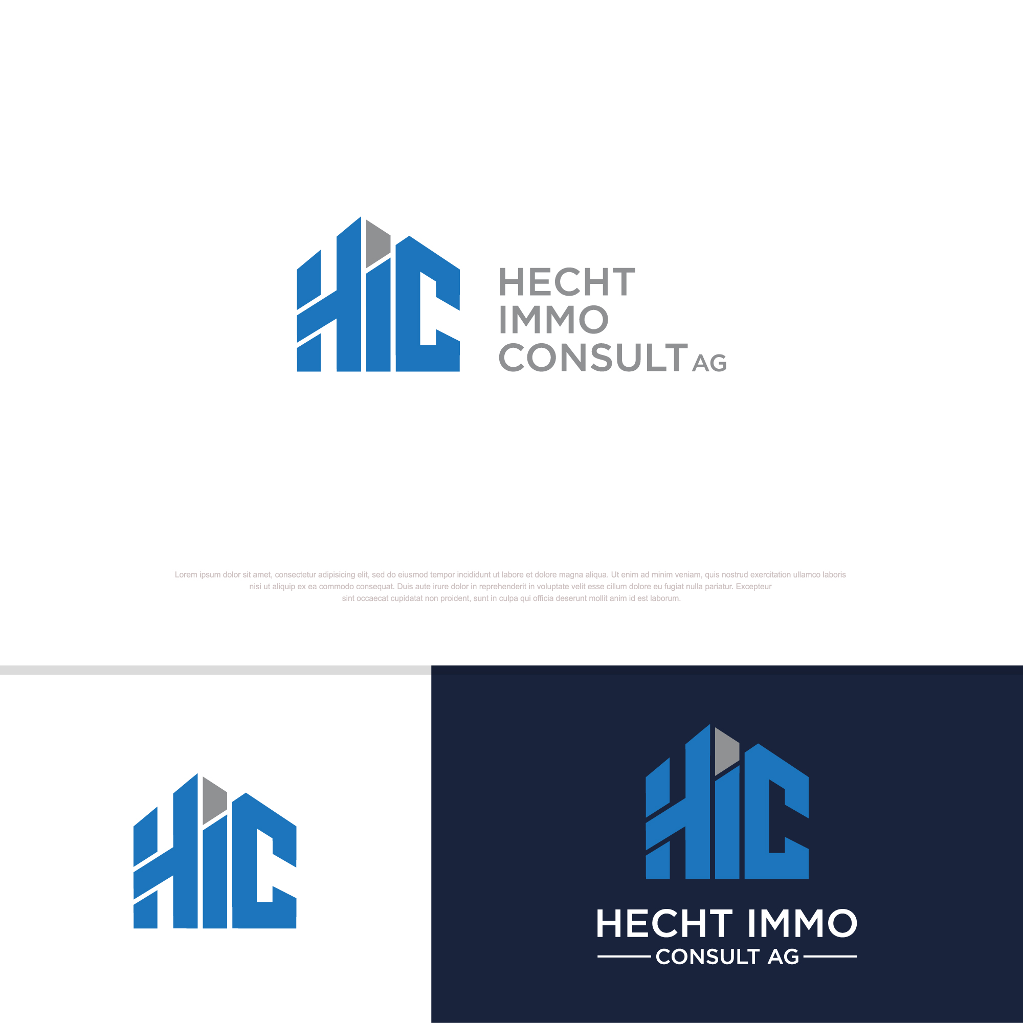 Logo Design by Deejah for Hecht Immo Consult AG | Design #36849002