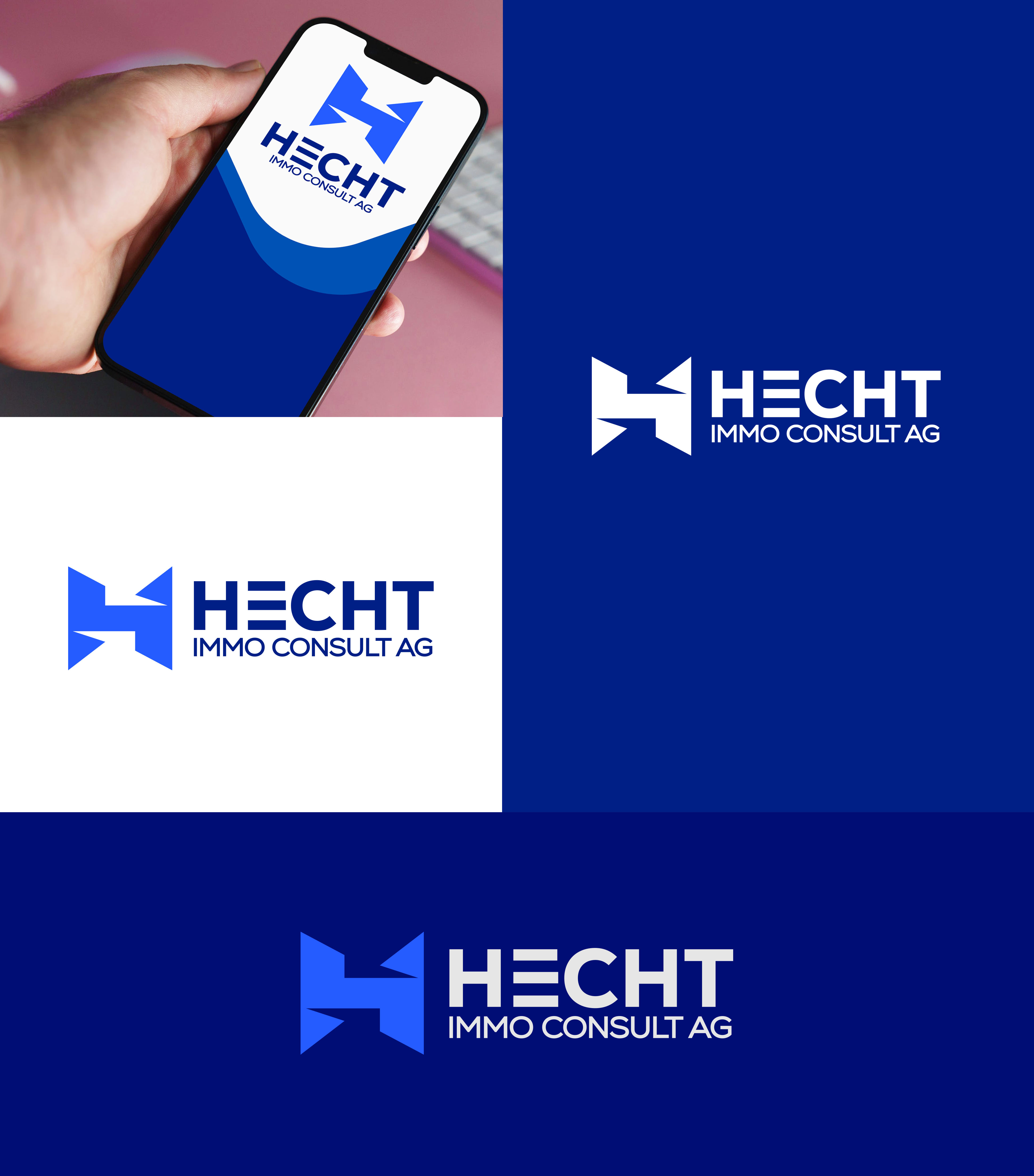 Logo Design by yellowdot for Hecht Immo Consult AG | Design #36848378