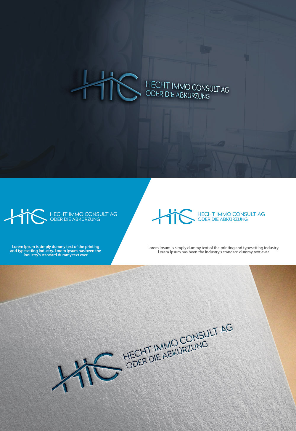 Design de Logo par sulemani  creation pour Hecht Immo Consult AG | Design #36847975