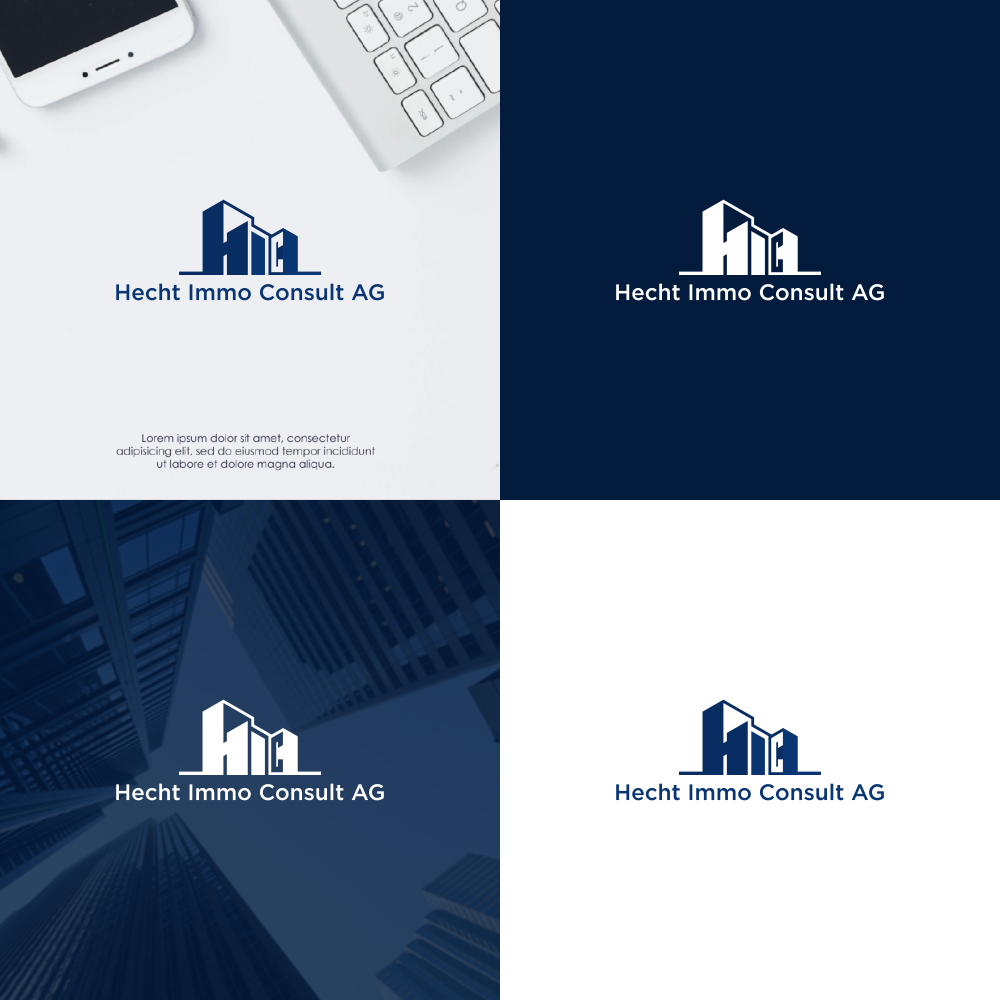 Logo Design by MK_STD for Hecht Immo Consult AG | Design #36881053