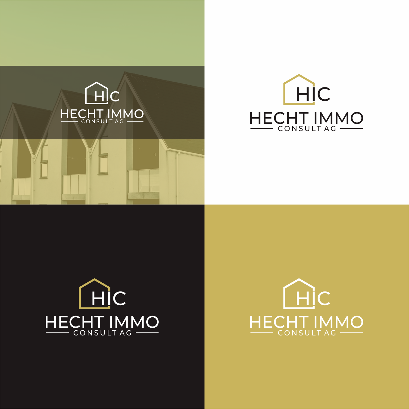 Logo Design by Sultan  Studio for Hecht Immo Consult AG | Design #36871106