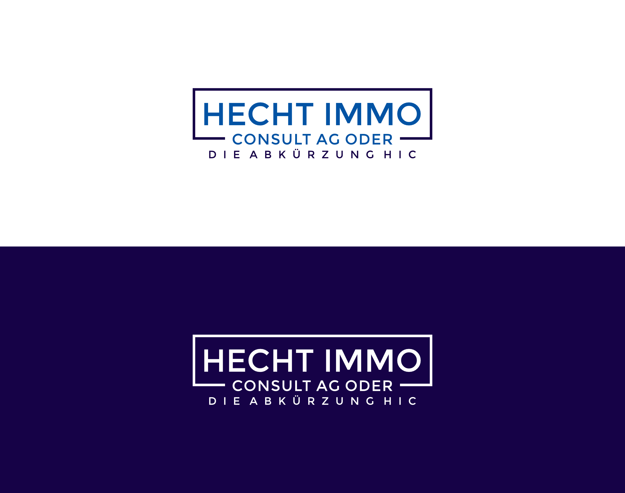 Logo Design by ander sky dc for Hecht Immo Consult AG | Design #36846802