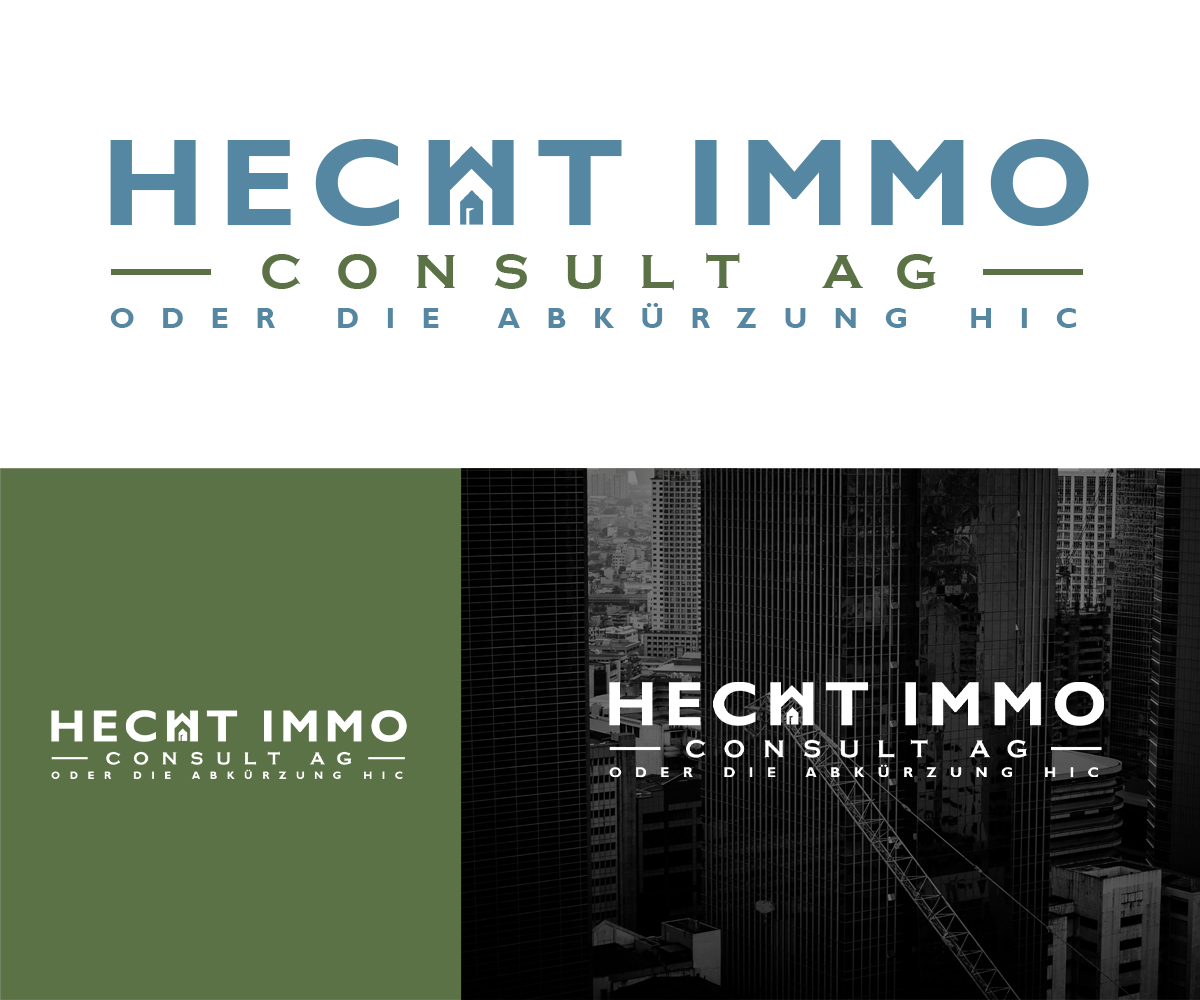 Logo Design by Raw Canvas for Hecht Immo Consult AG | Design #36849837