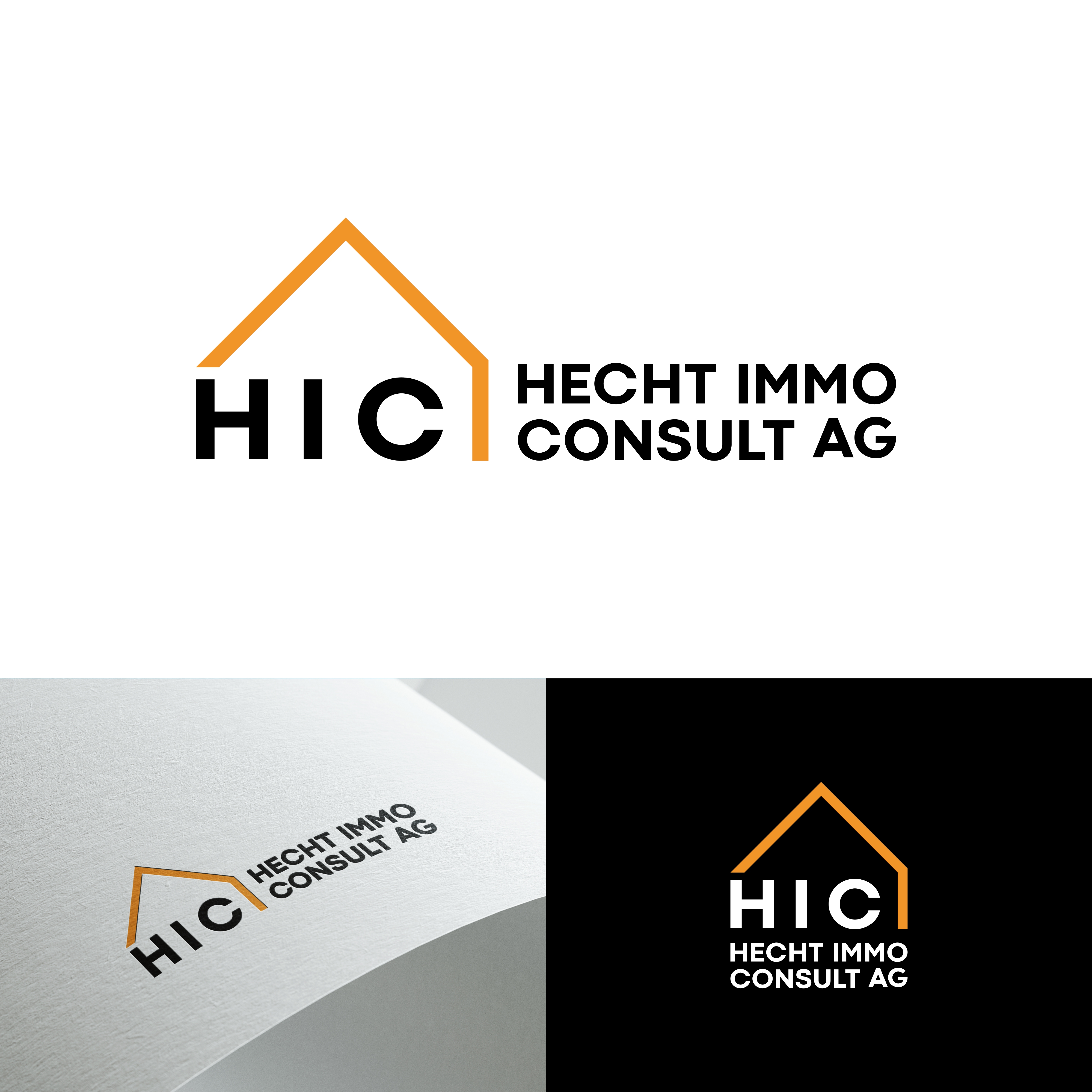 Logo Design by RezaRio for Hecht Immo Consult AG | Design #36881517